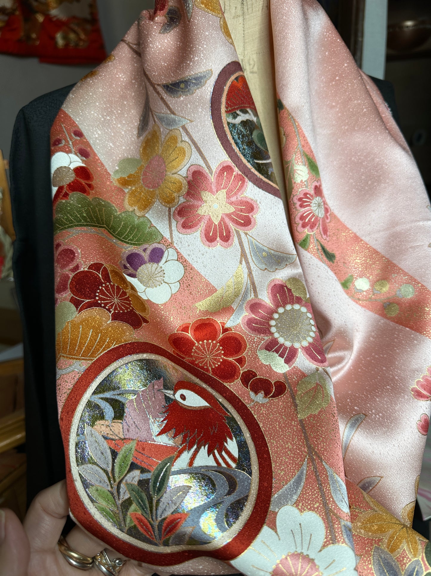 Tour de cou kimono japonais Furisode