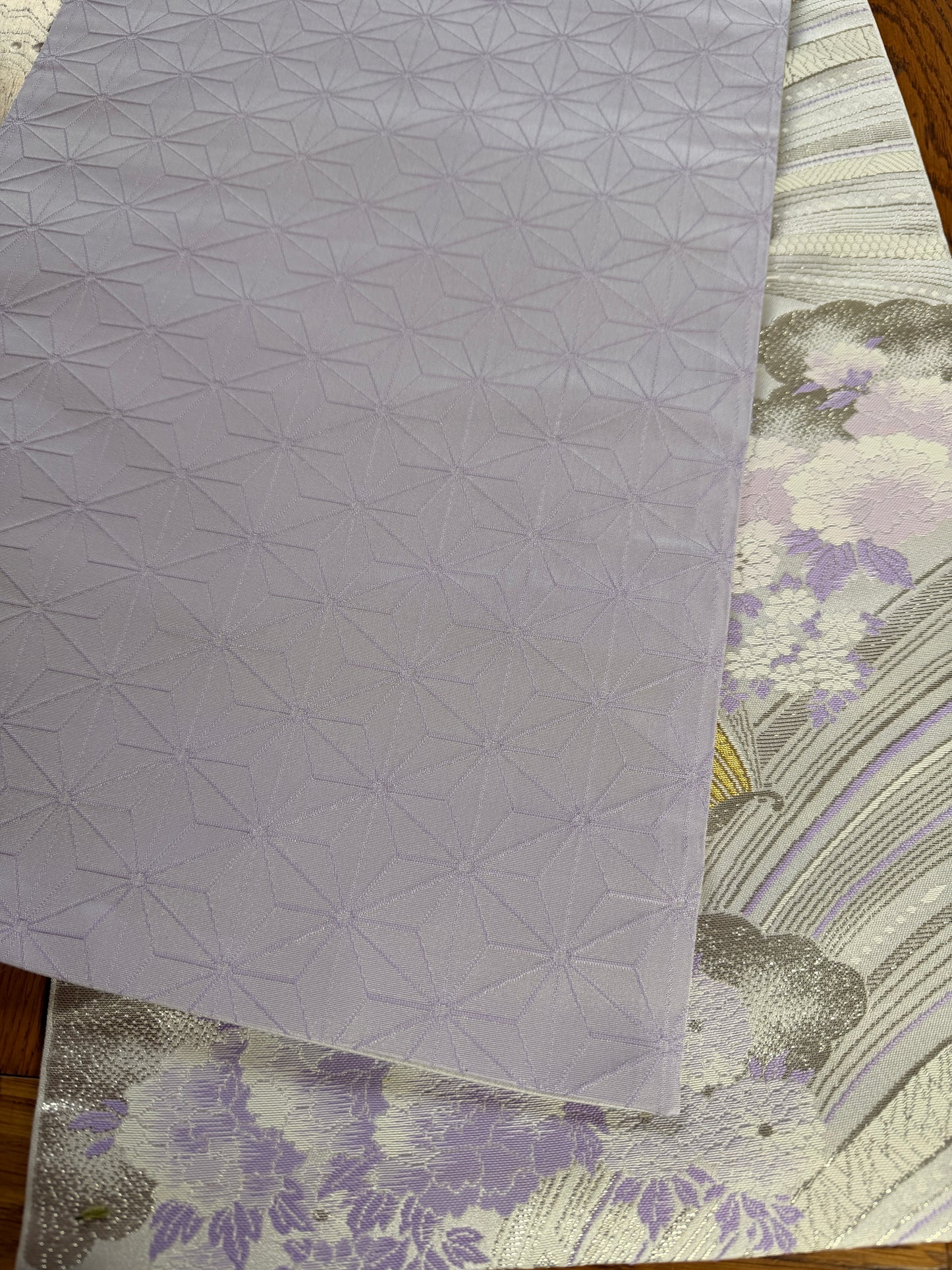 Chemin de table Obi kimono japonais