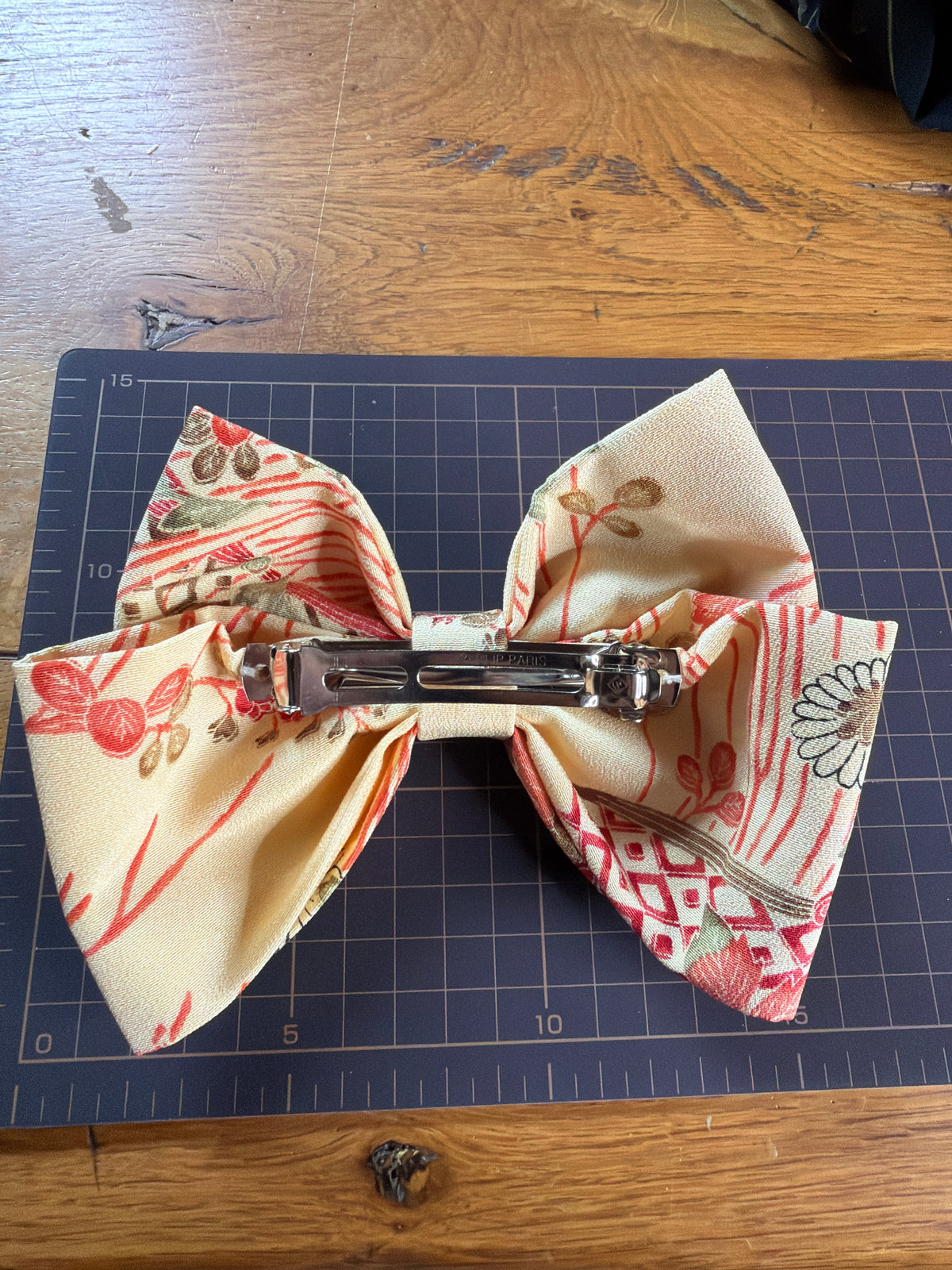Barette japonaise kimono japonais en soie
