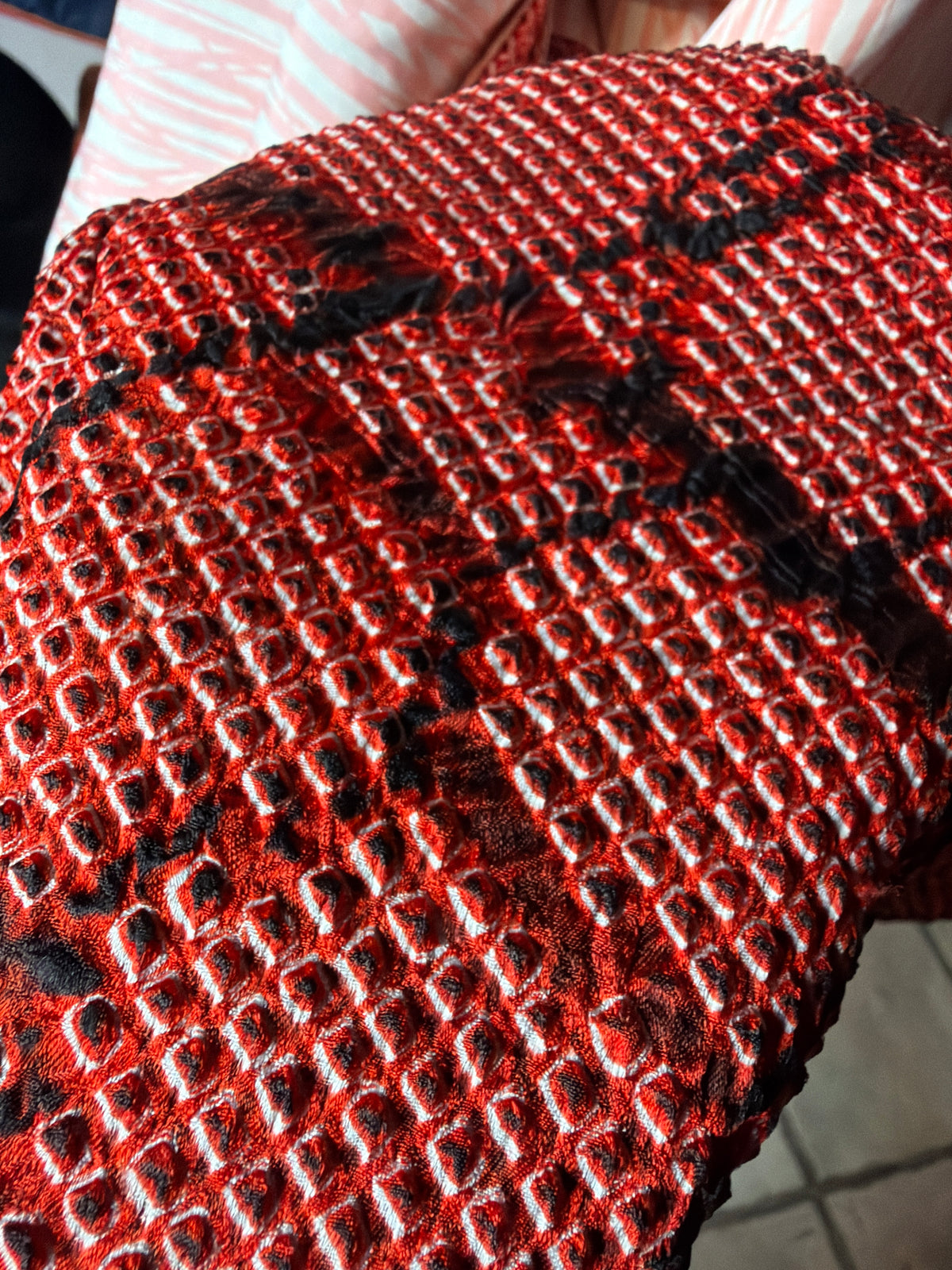 Haori veste de kimono en soie Shibori Neuf