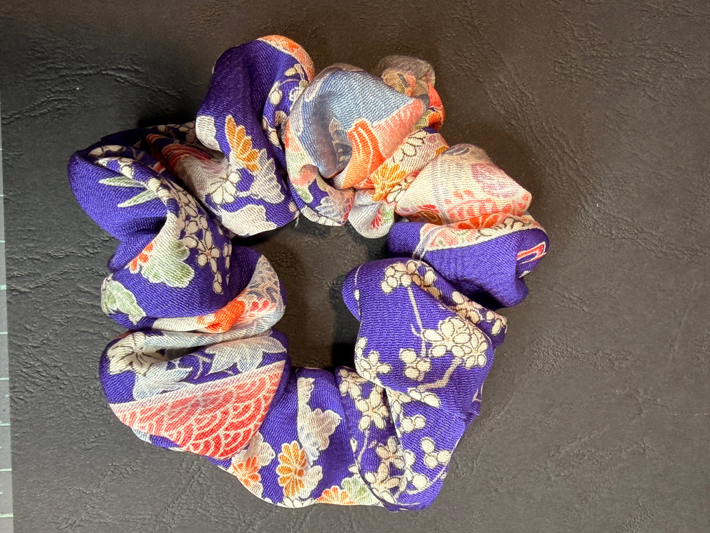 Lot de 3 chouchous kimono japonais en soie