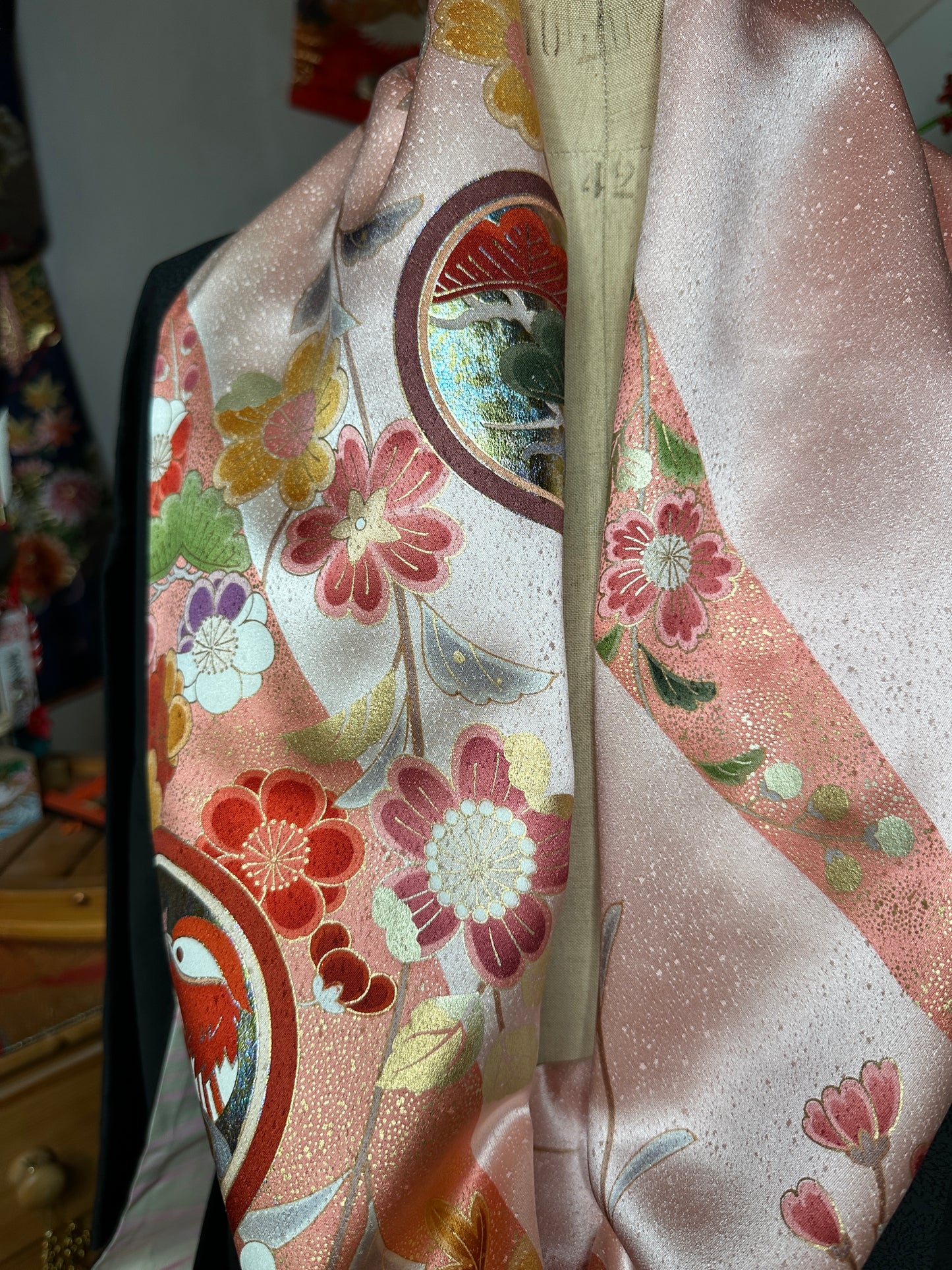 Tour de cou kimono japonais Furisode