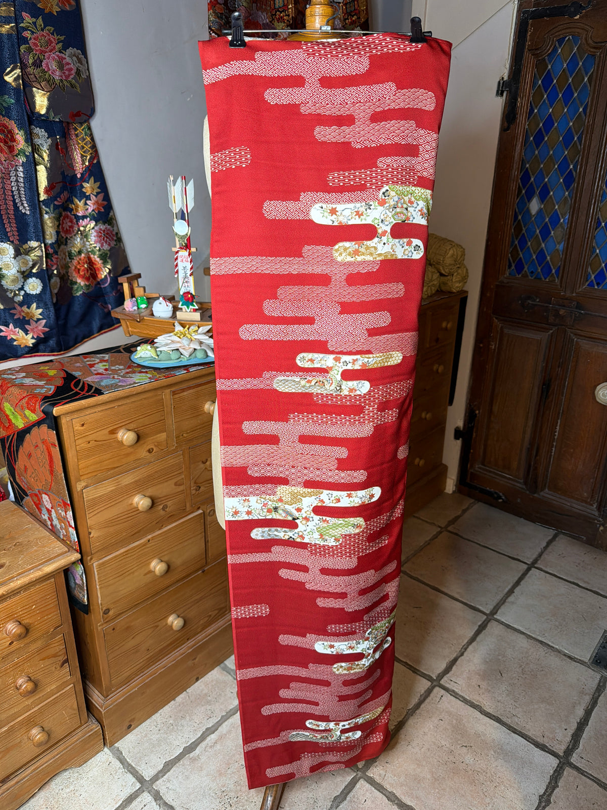 Top tunique 3 en 1 kimonos japonais en soie