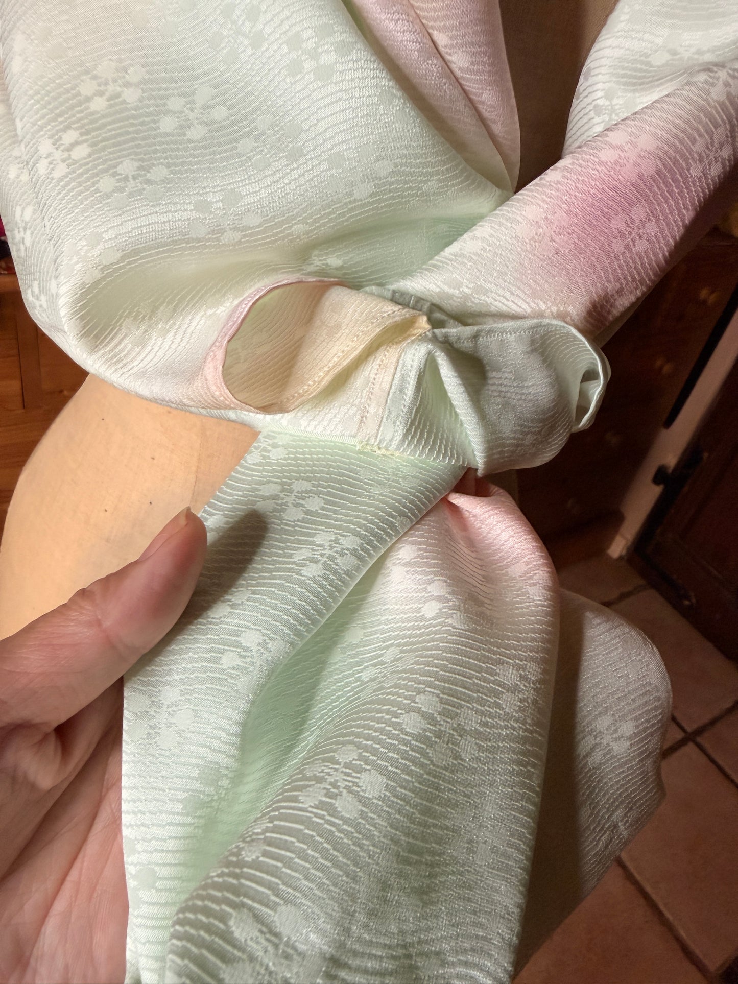 Top tunique 3 en 1 kimono japonais jyuban en soie Neuf