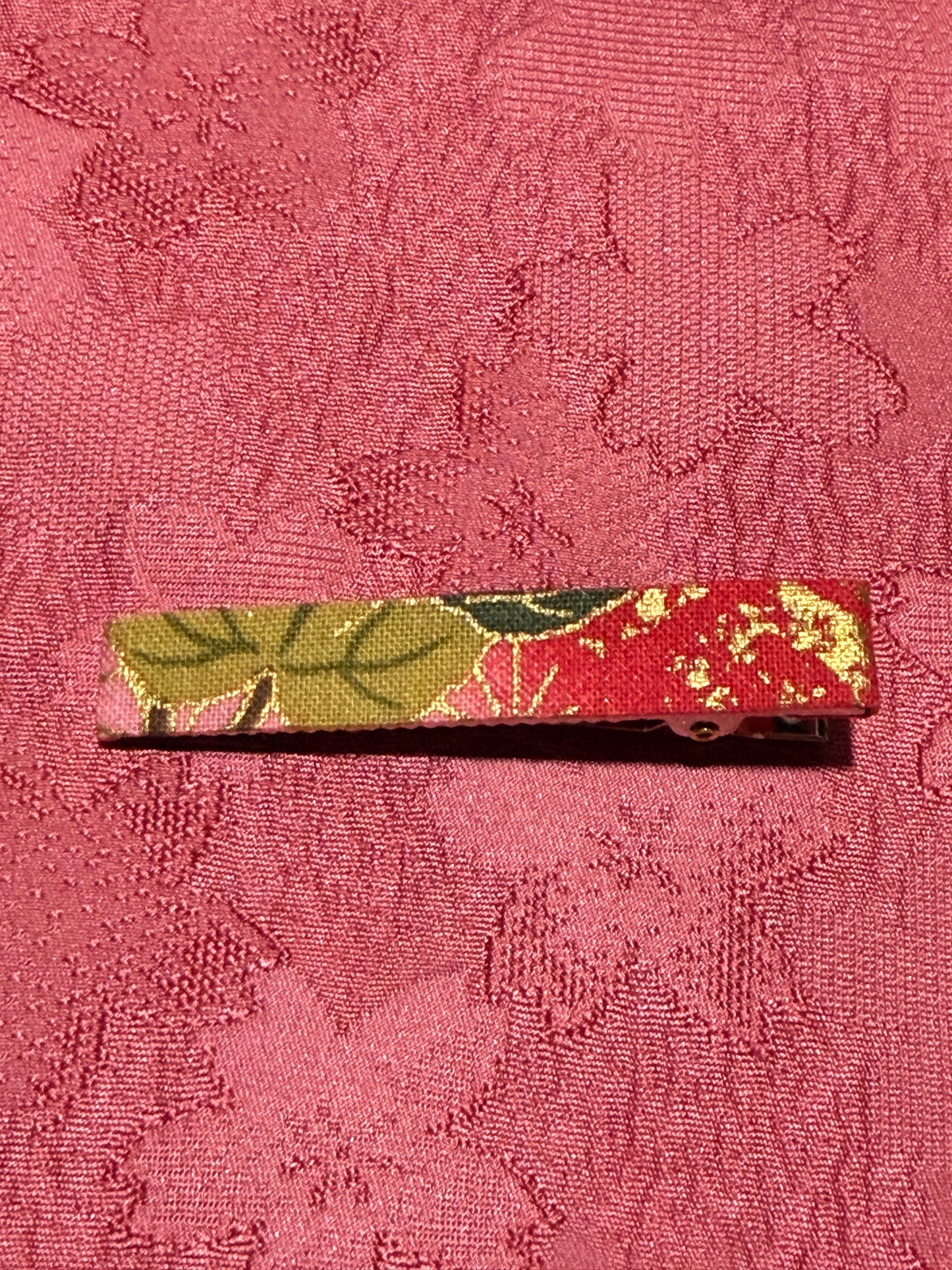 4 pinces pour les cheveux tissu japonais