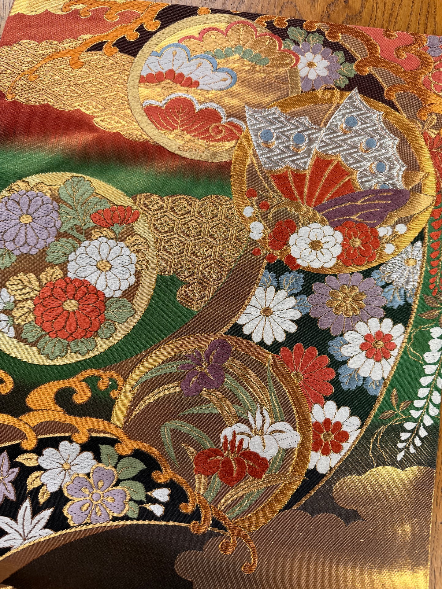Pochette Obi en soie kimono japonais