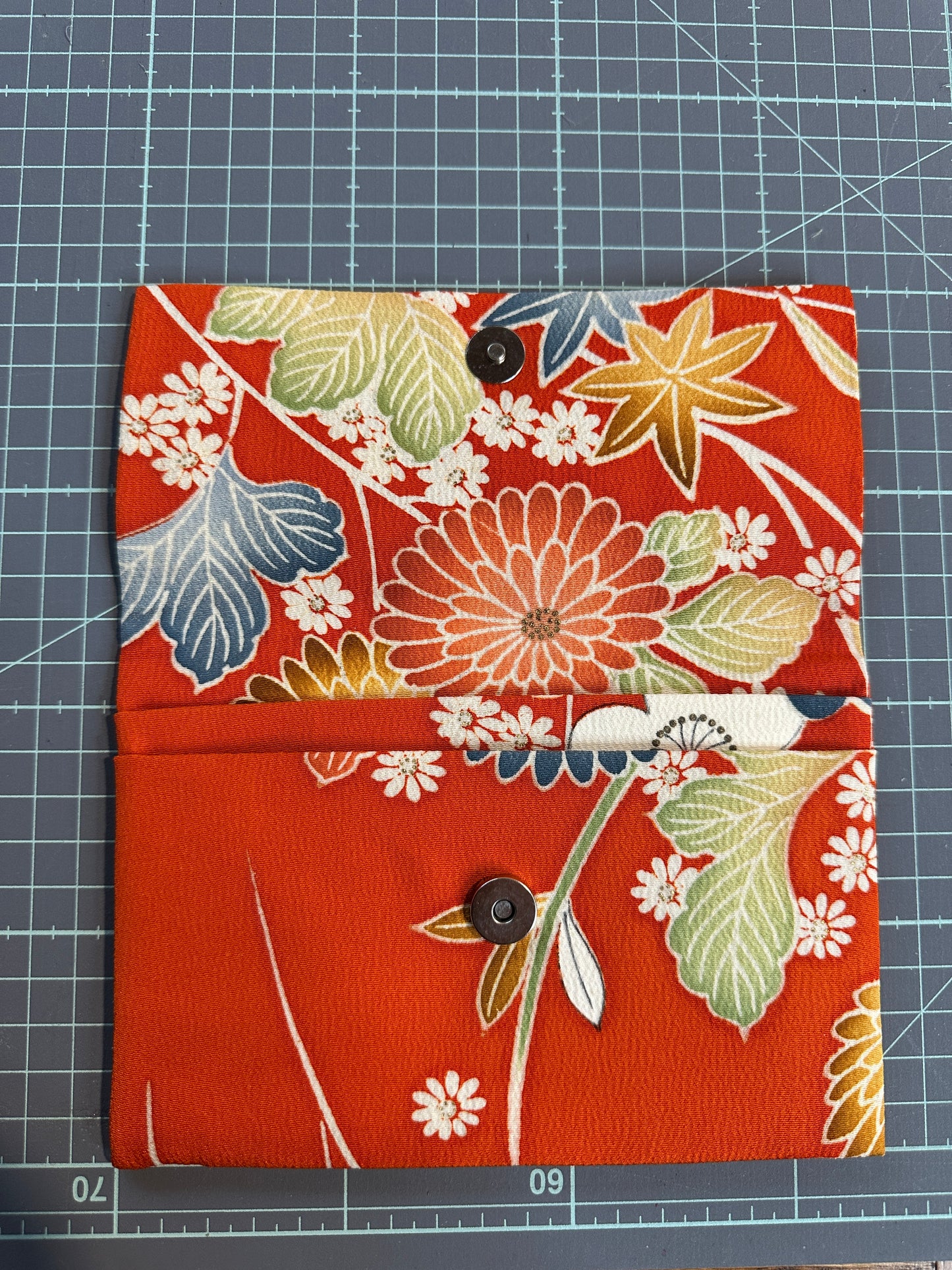 Pochette kimono japonais en soie
