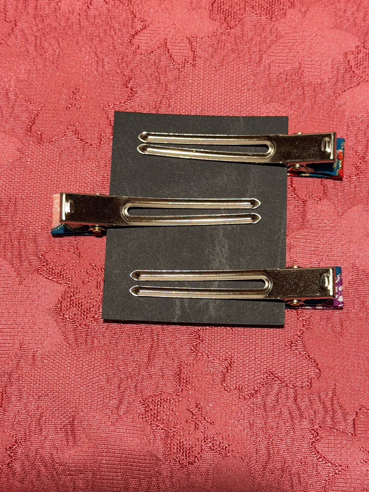 3 Clips pour les cheveux coton japonais