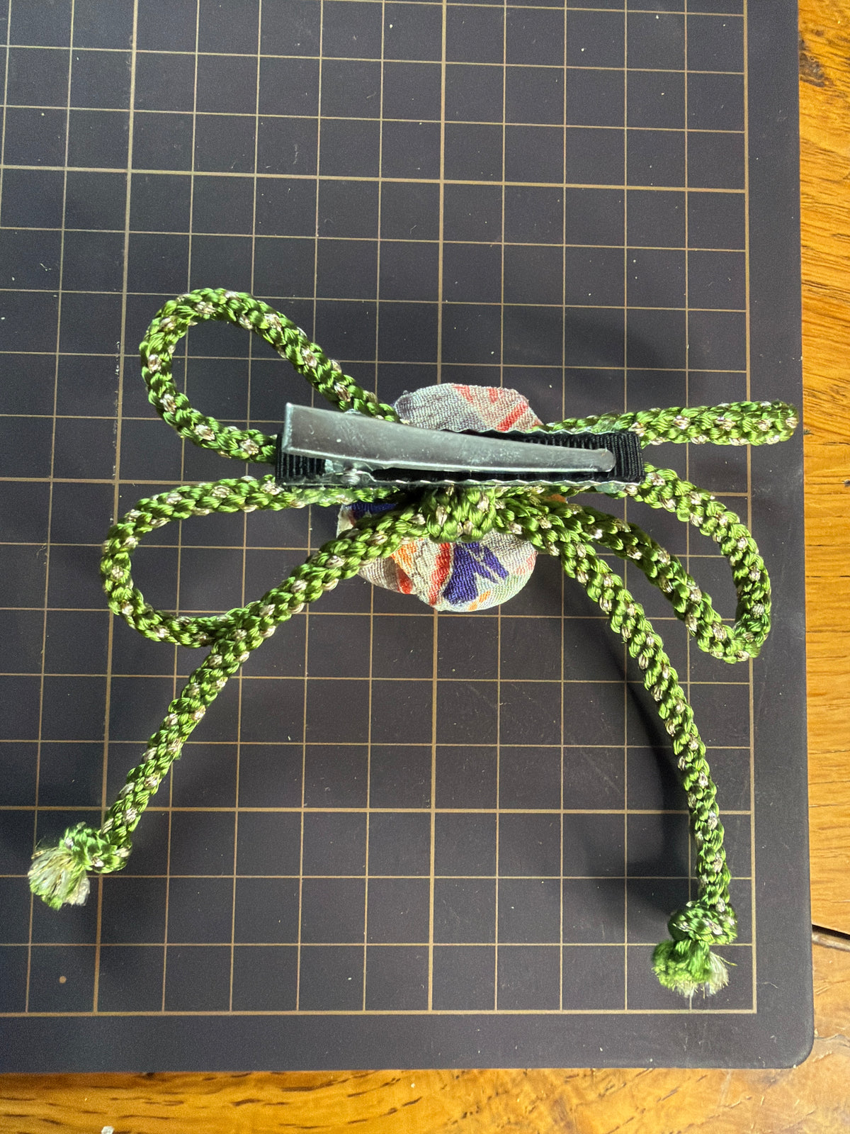 Pince à cheveux kimono japonais Tsumamisaiku