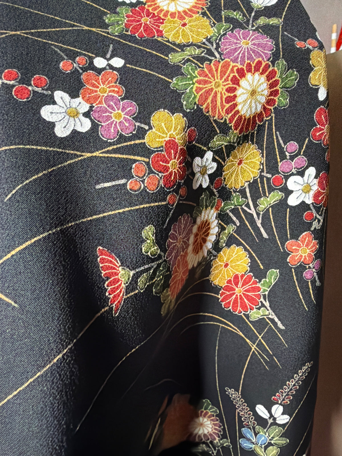 Foulard kimono japonais en soie Neuf