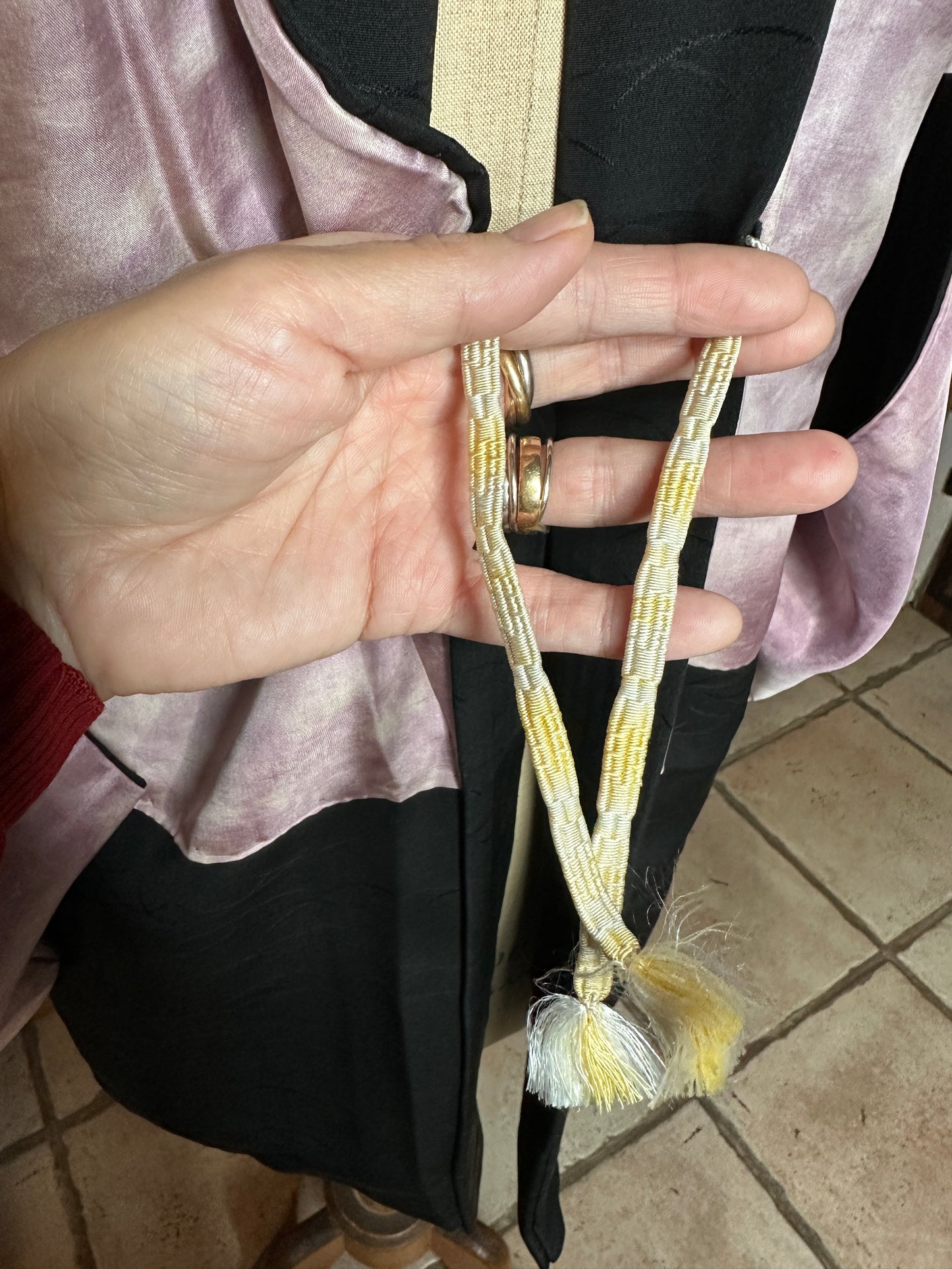 Haori veste kimono japonais en soie