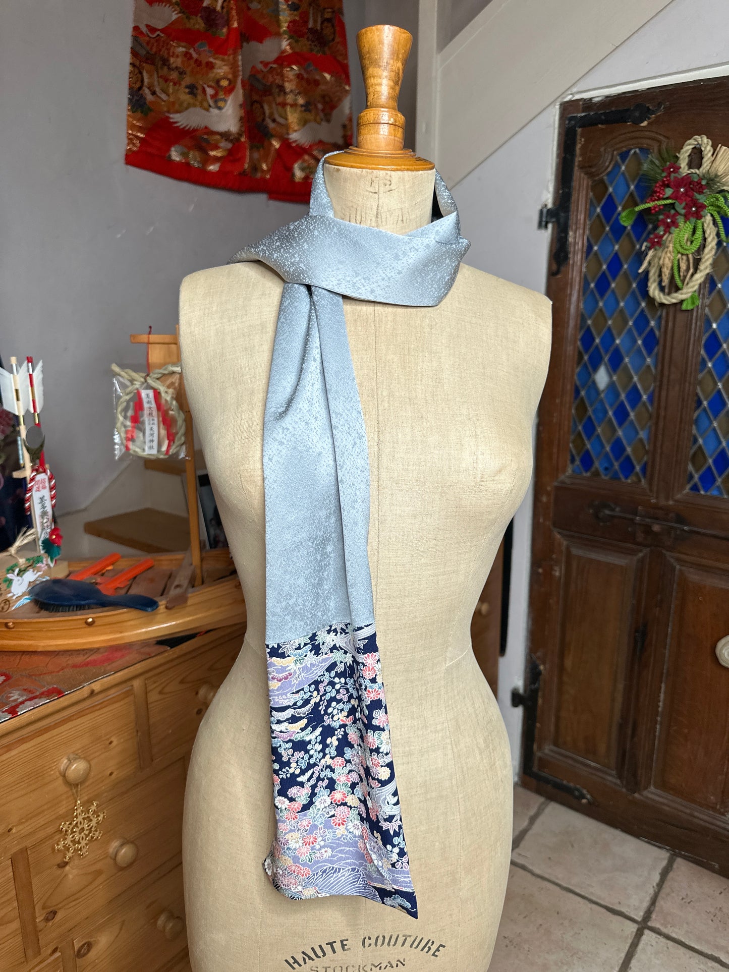 Foulard kimono 2 motifs