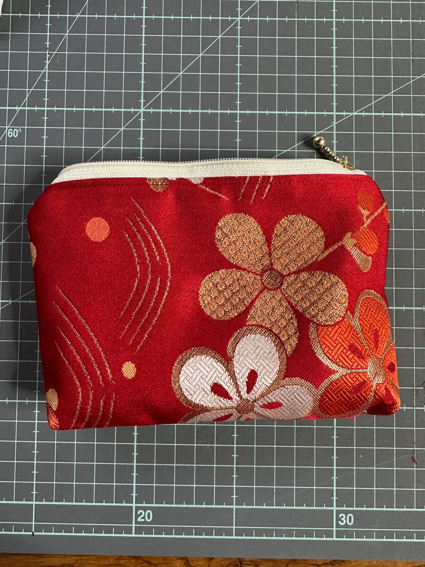 Trousseau pochette Obi japonais