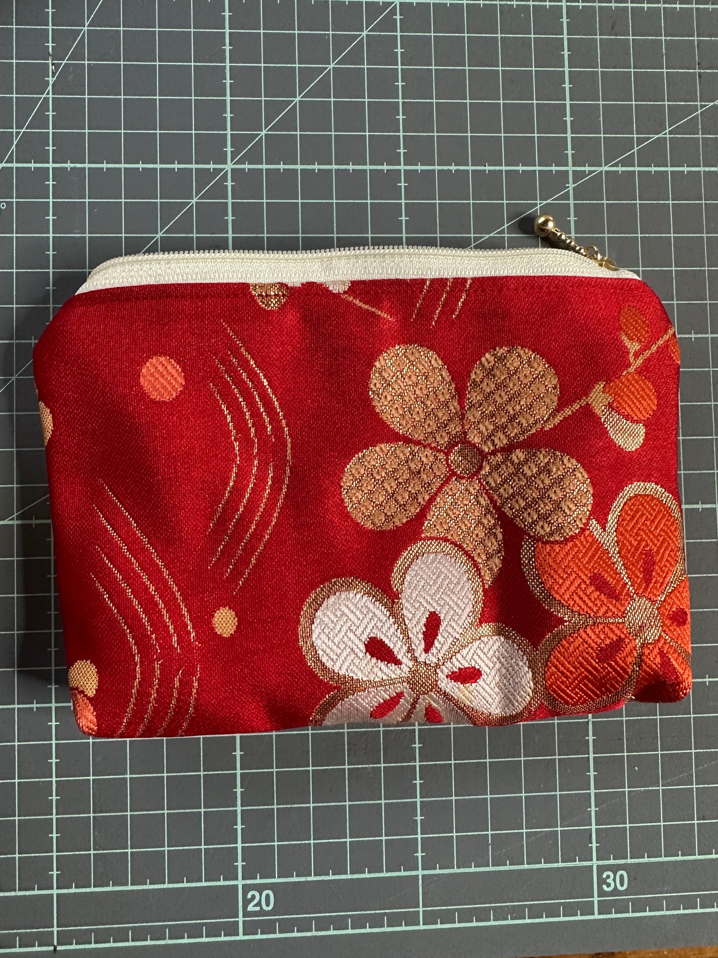 Trousseau pochette Obi japonais