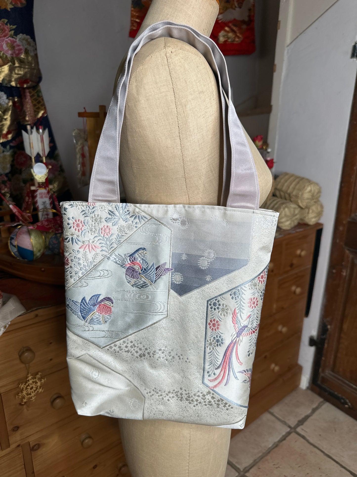 Sac Obi japonais en soie
