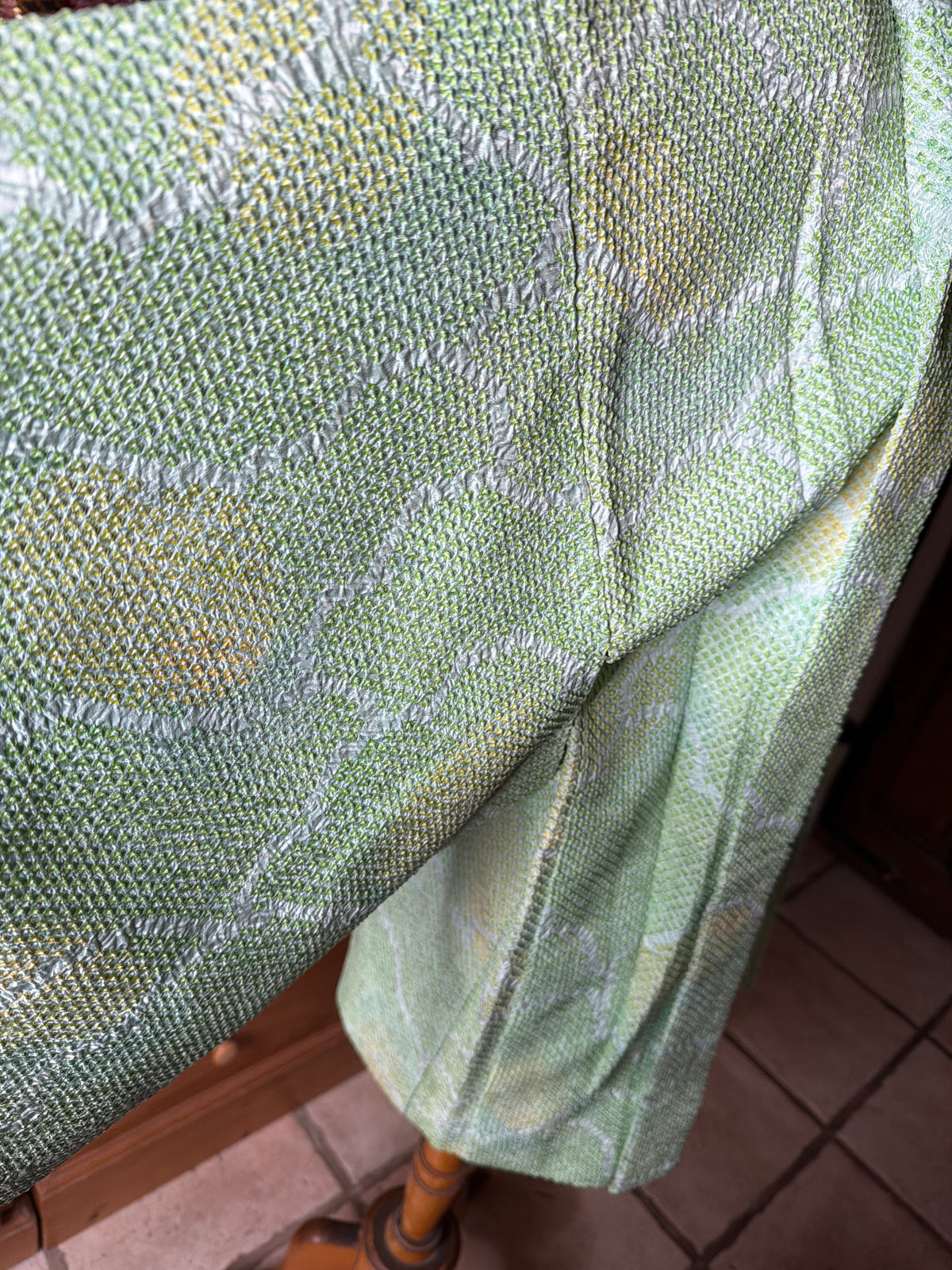 Haori veste pour kimono japonais Shibori en soie Neuf