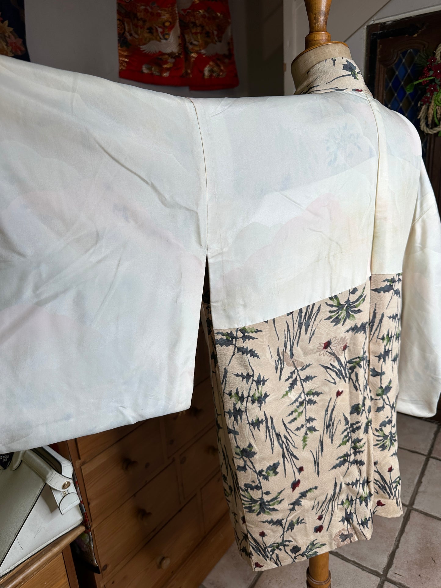 Haori japonais veste de kimono occasion