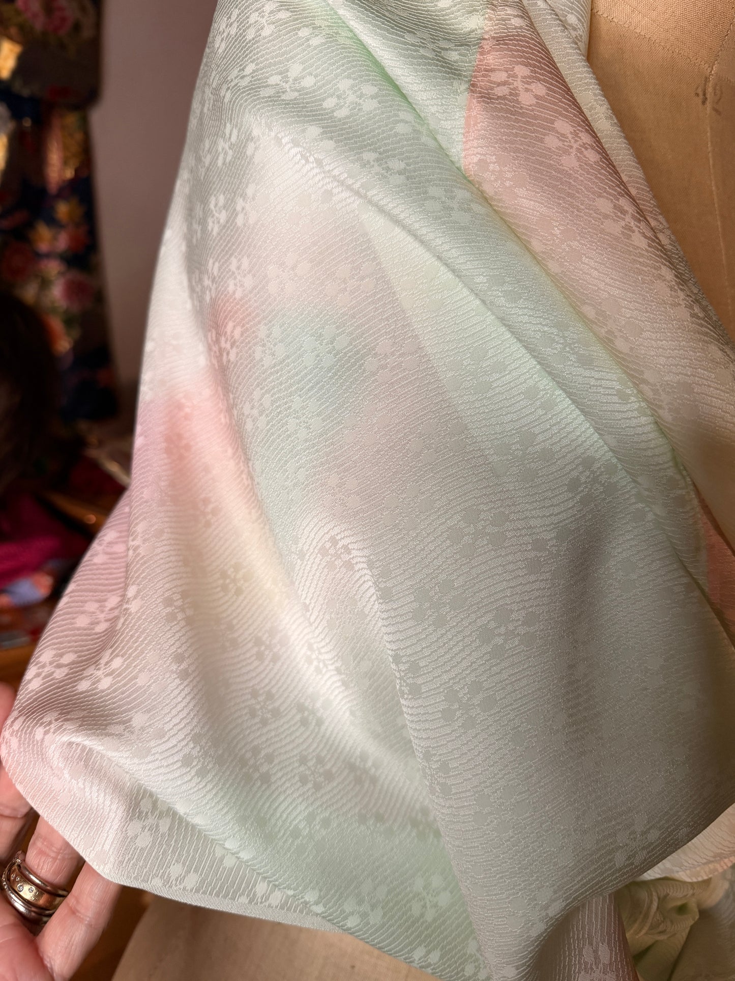 Top tunique 3 en 1 kimono japonais jyuban  en soie Neuf