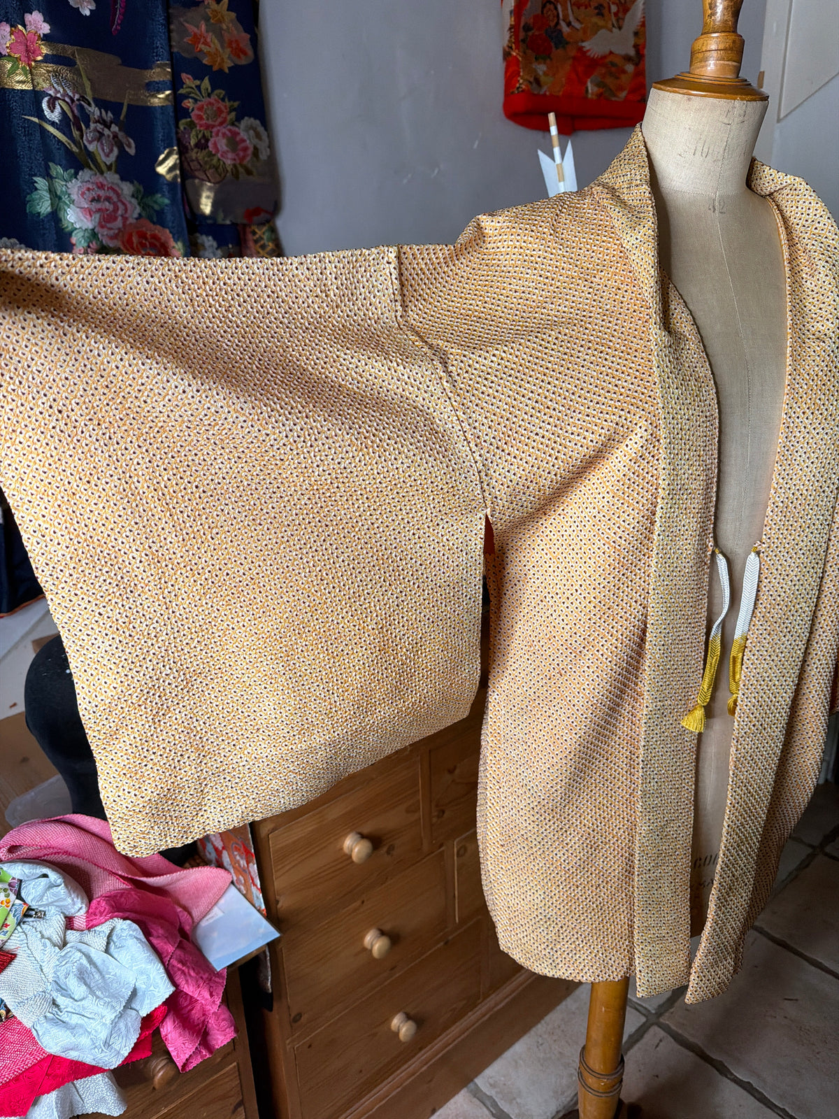 Haori veste de kimono en soie Neuf
