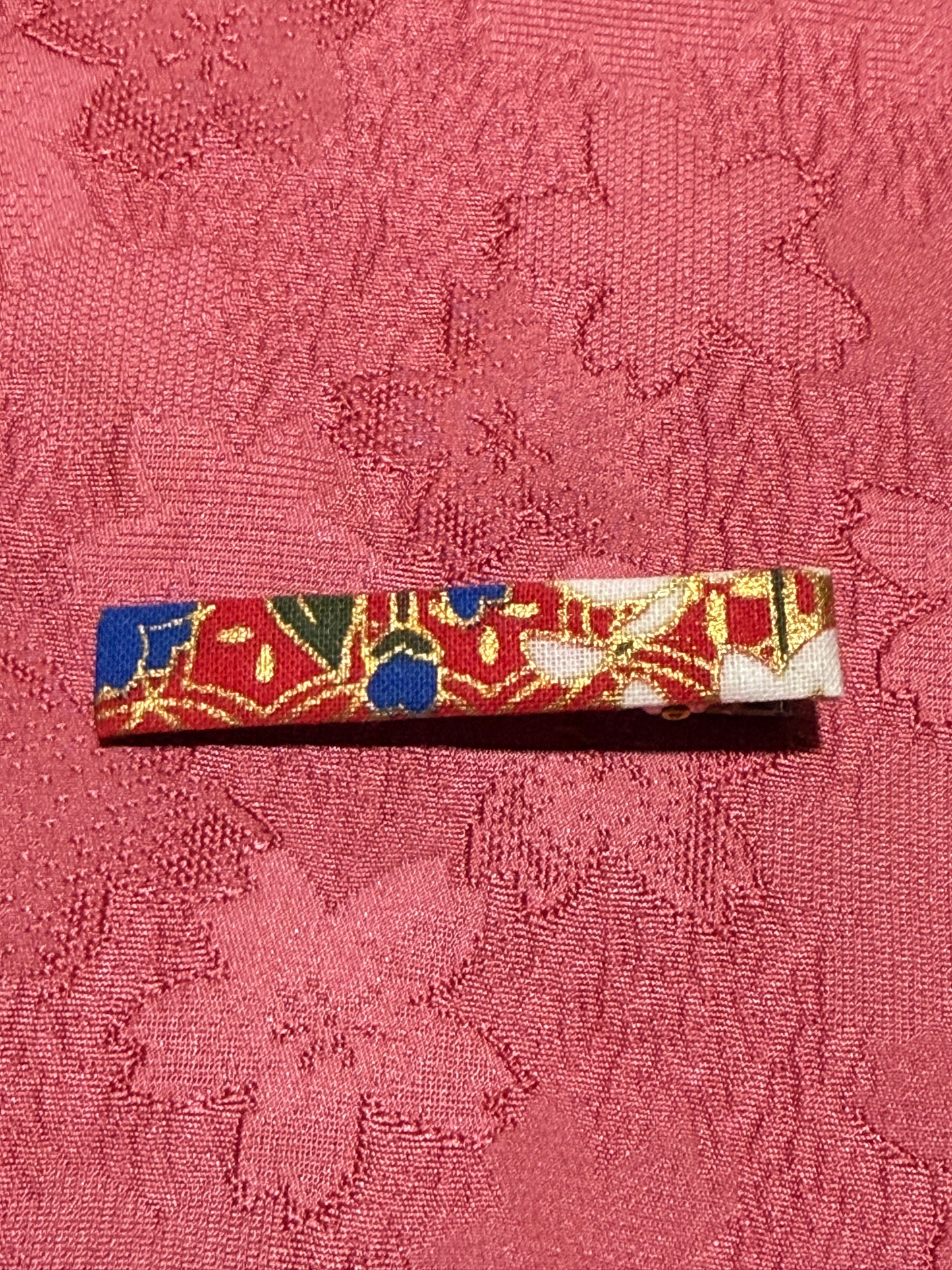 4 pinces pour les cheveux tissu japonais