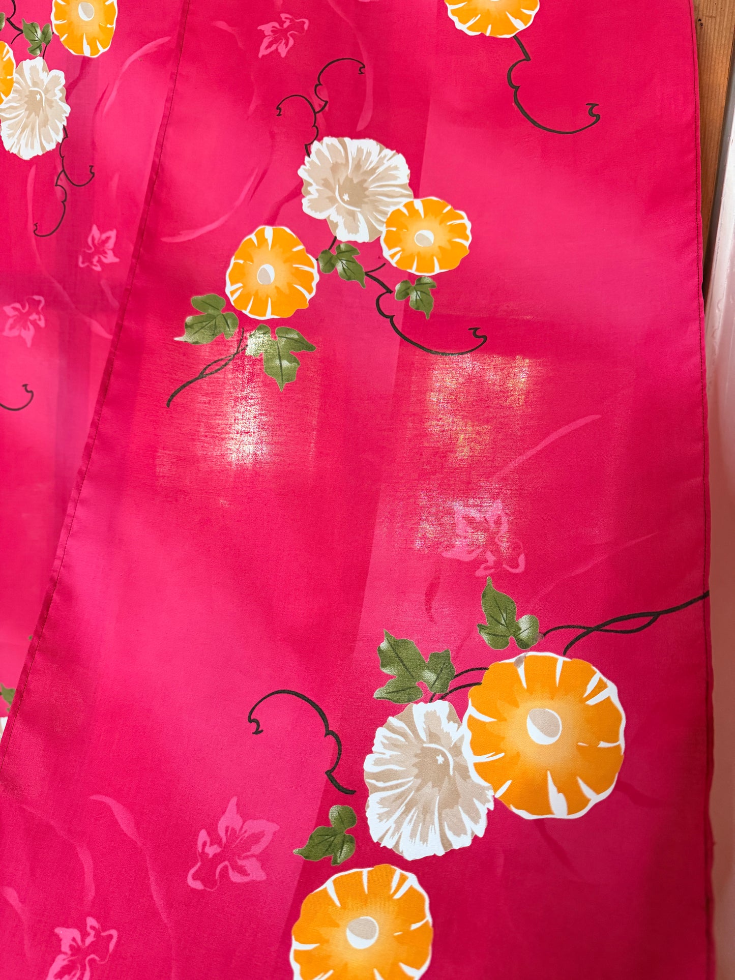 Noren japonais en coton Yukata 95cmx75cm(36,5cmx2)