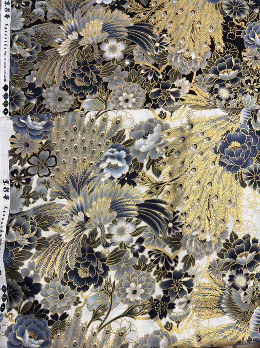 Tissu japonais collection 京彩華　coton 100%