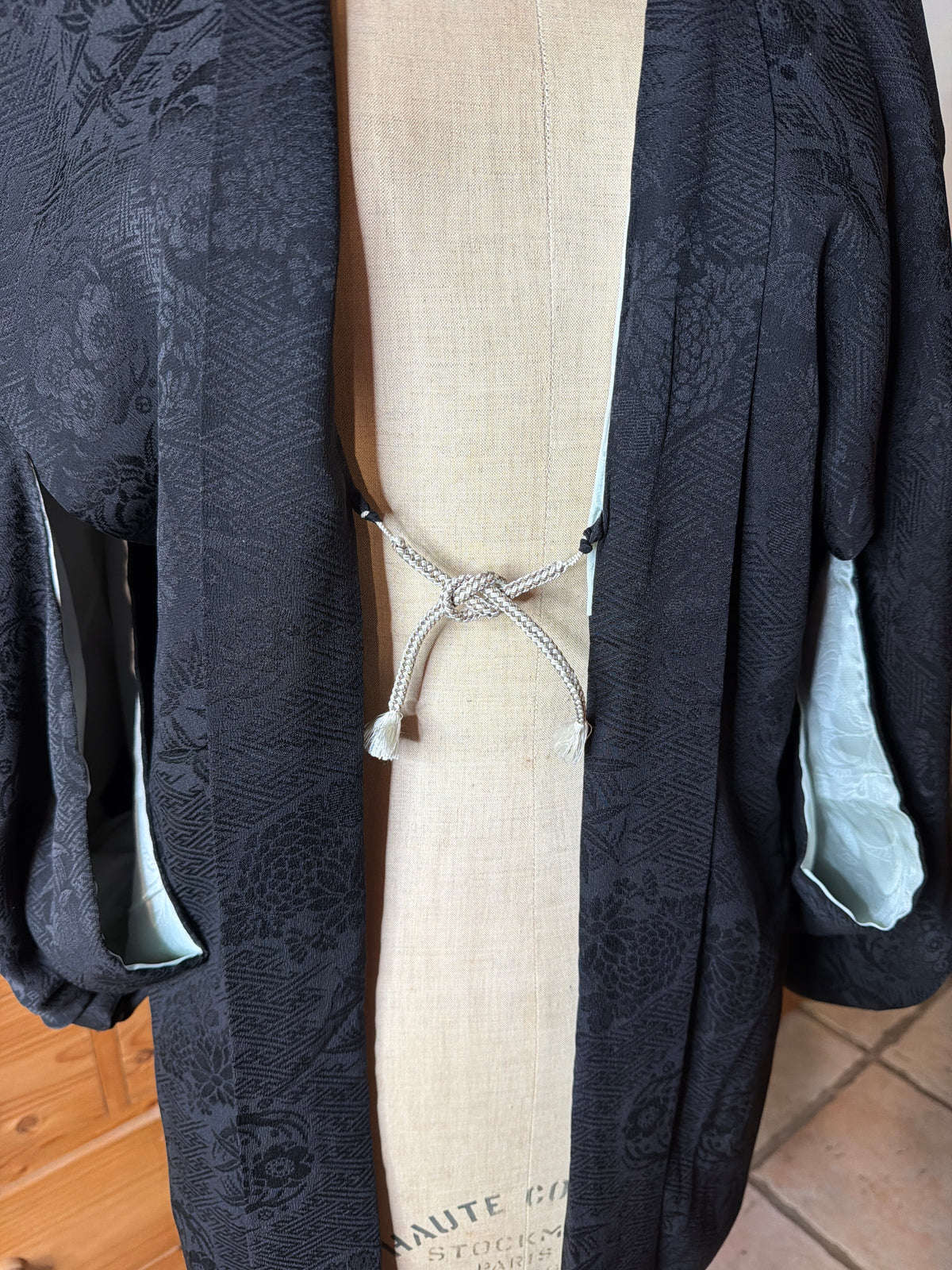 Haori veste de kimono japonais en soie