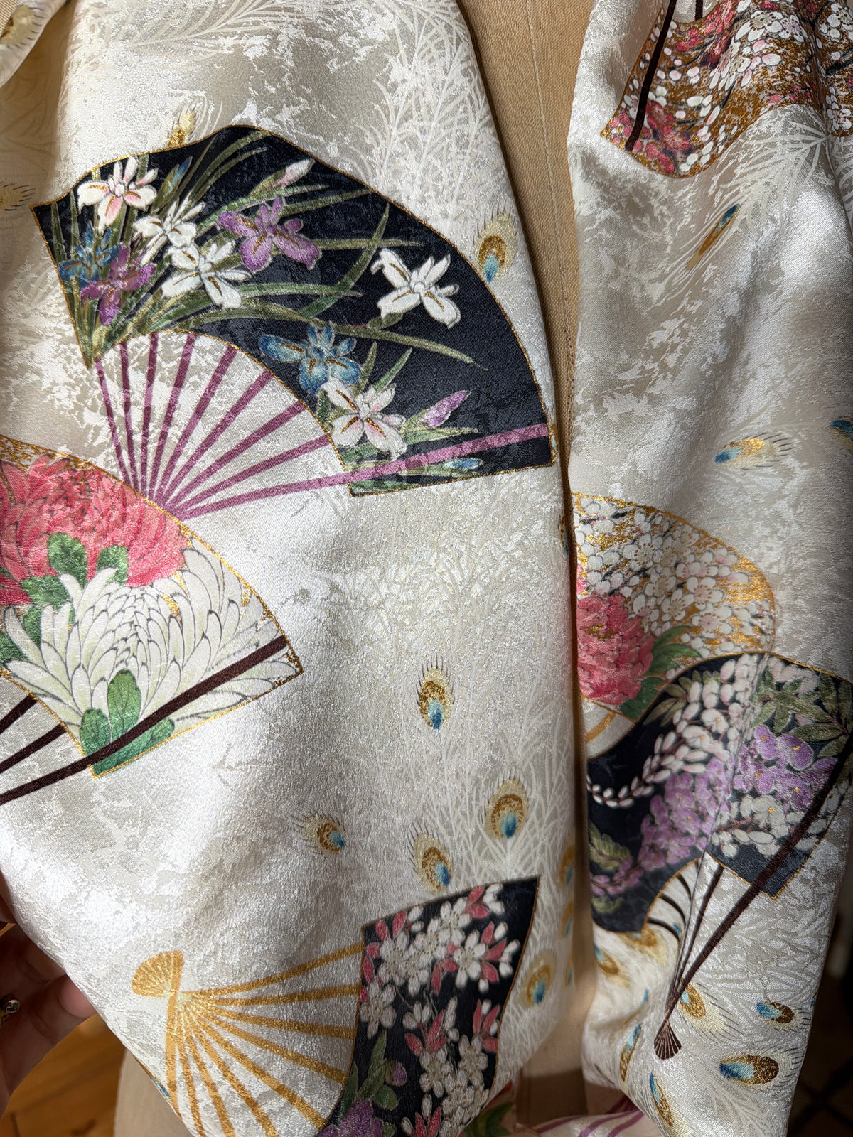 Tour de cou kimono japonais en soie