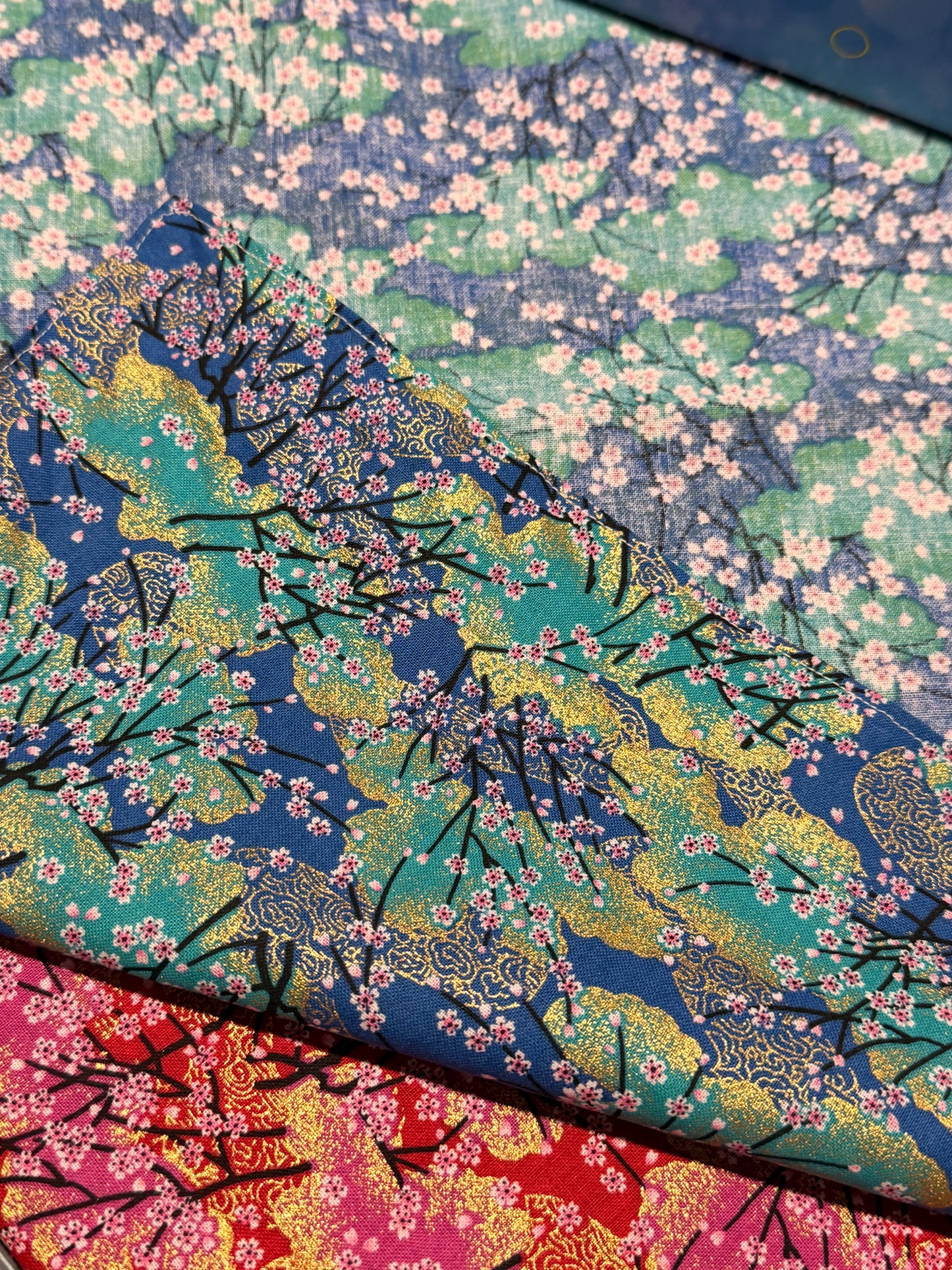 Furoshiki japonais en coton 47cmx47cm