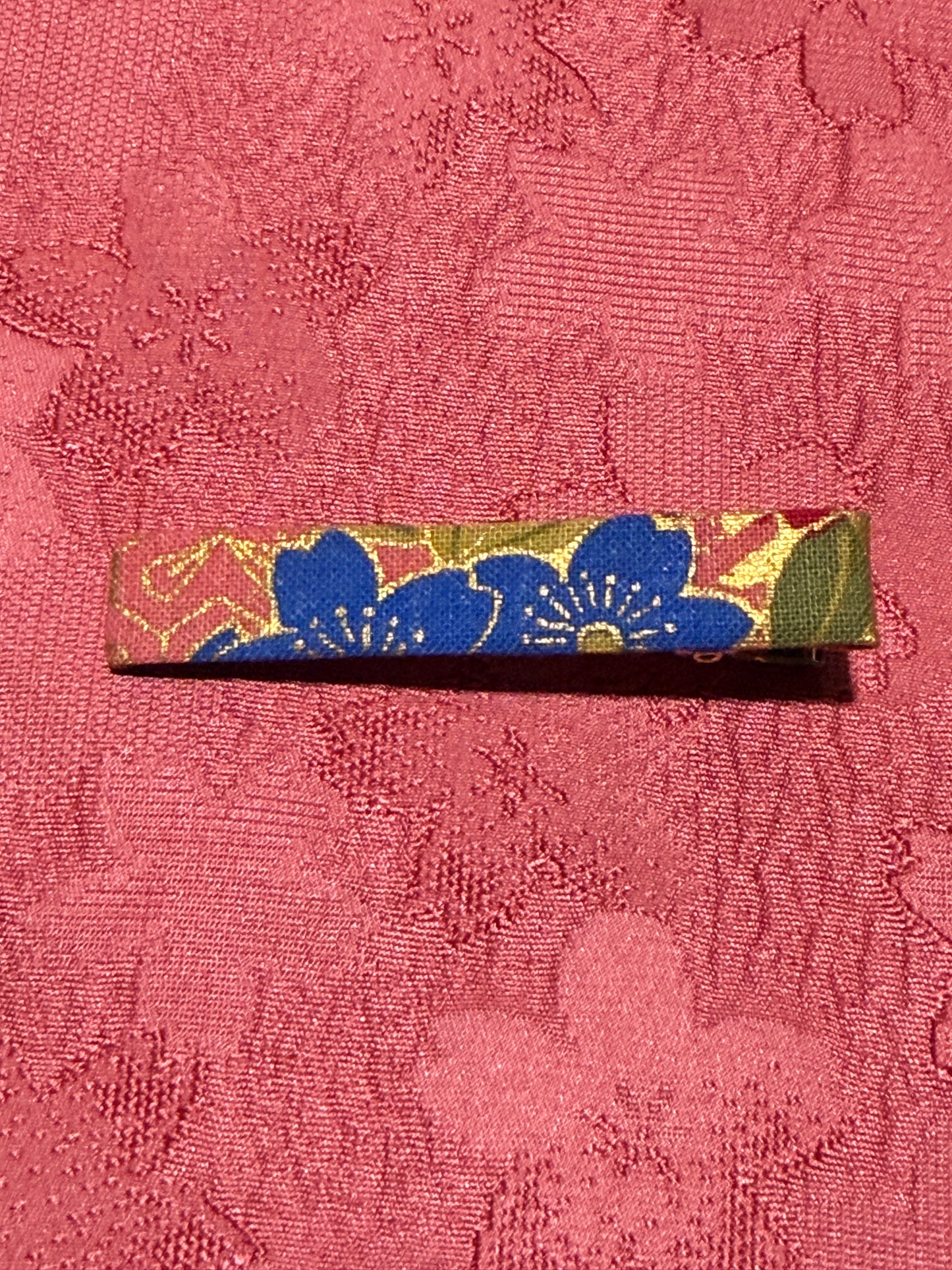 4 pinces pour les cheveux tissu japonais