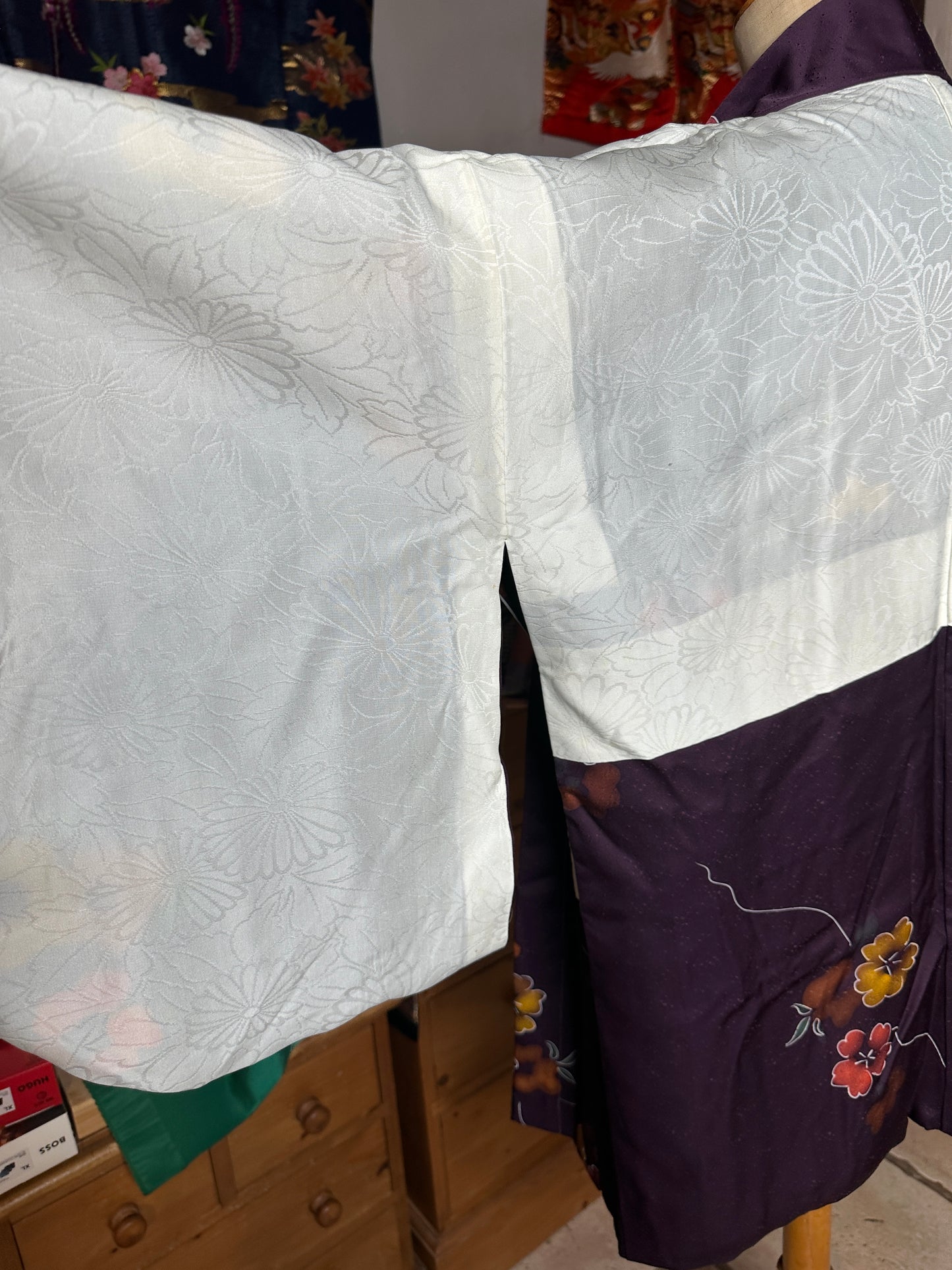 Haori veste de kimono en soie Neuf