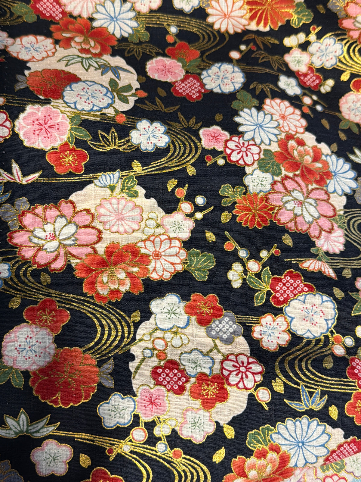 Tissu japonais en coton Hokkoh