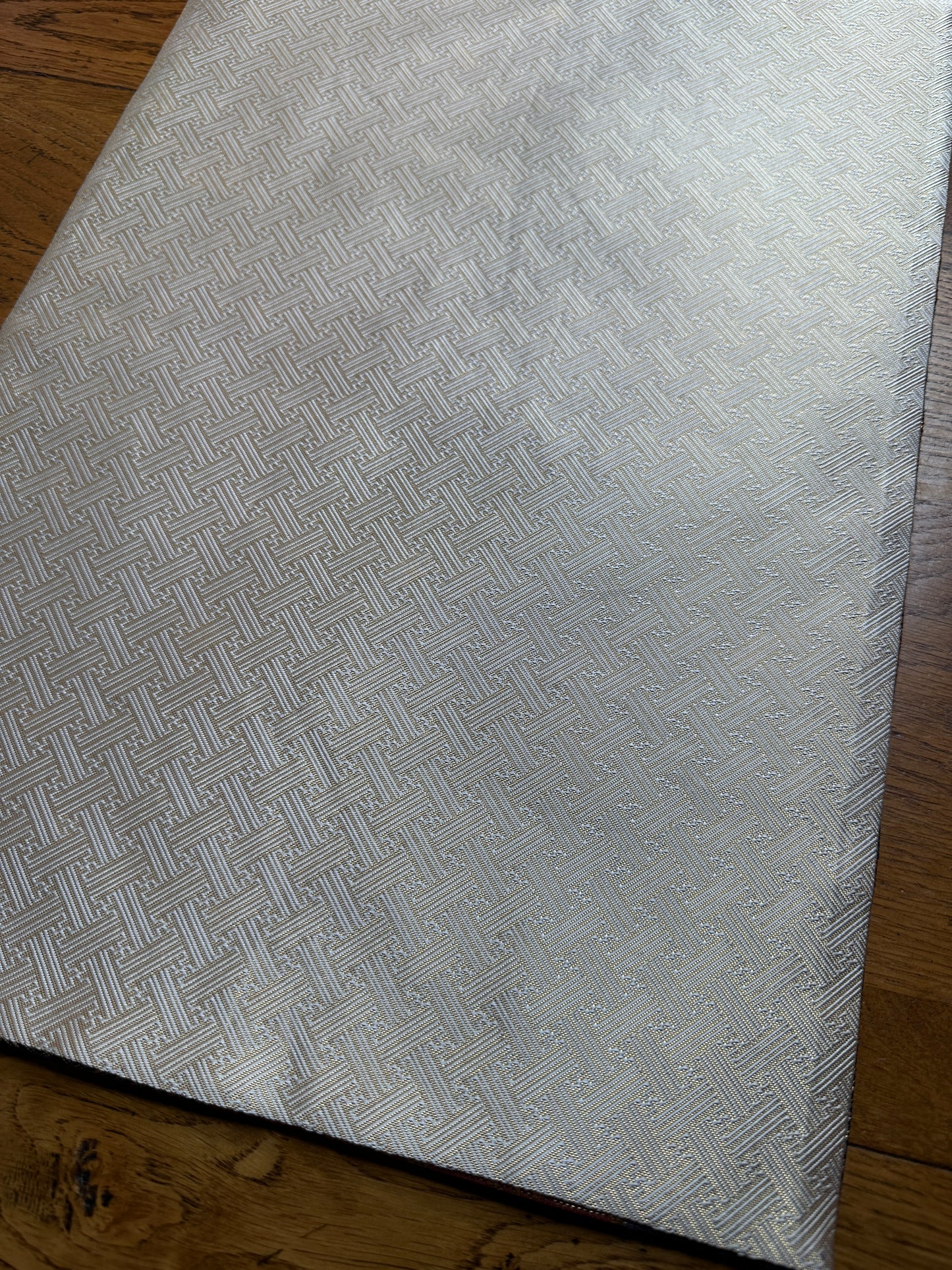 Centre de table Obi japonais en soie