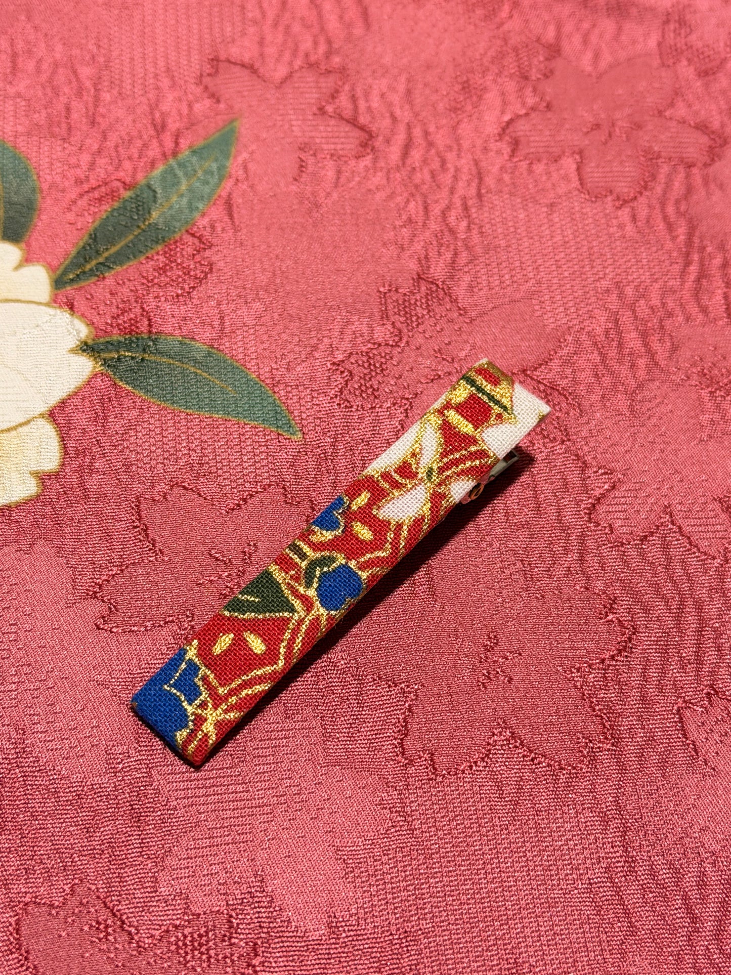 4 pinces pour les cheveux tissu japonais