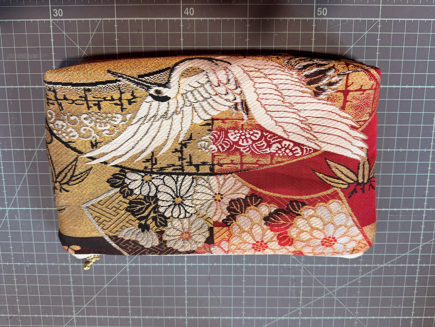 Pochette Obi antique japonais en soie
