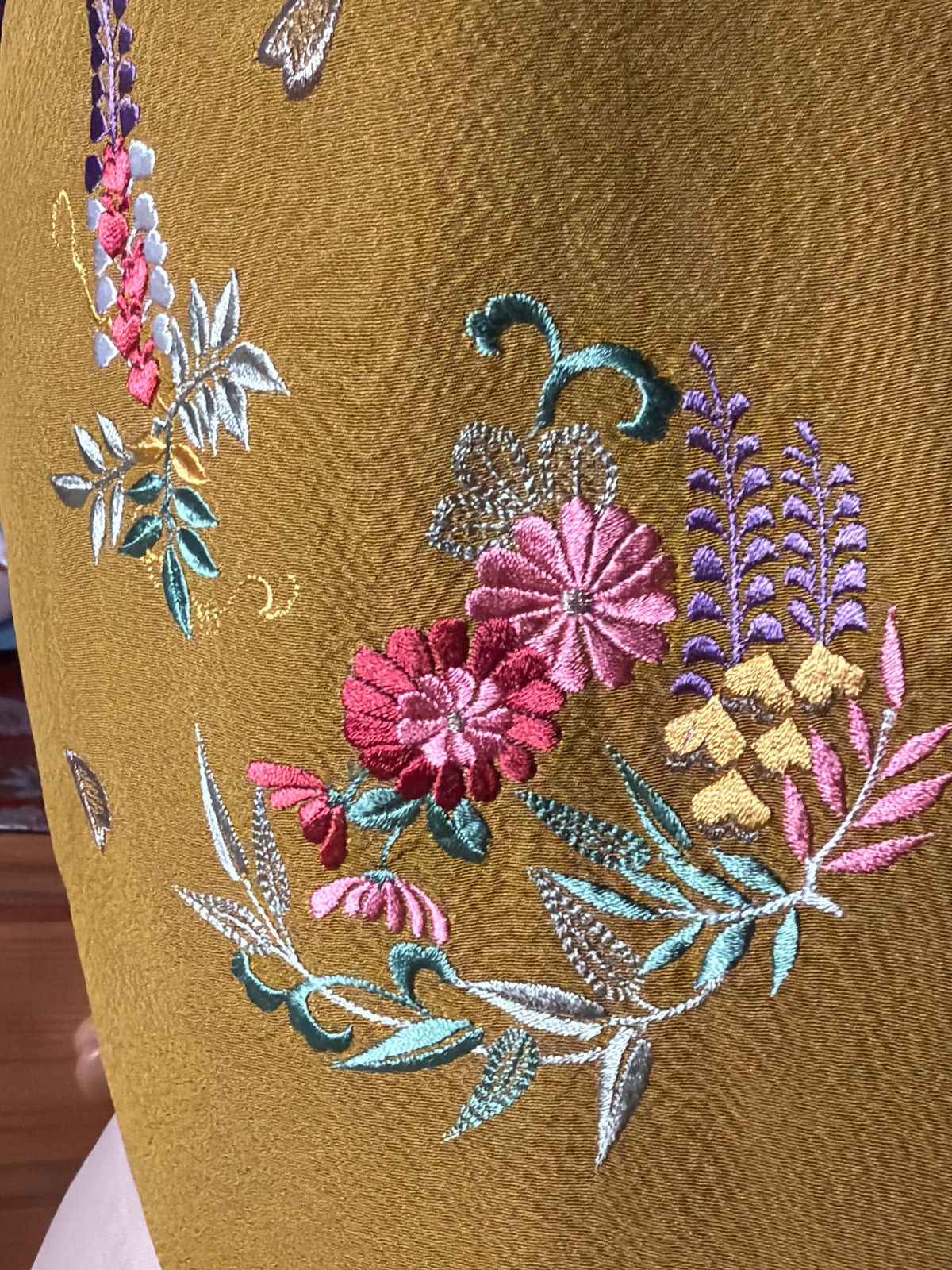 Tour de cou furisode kimono japonais en soie