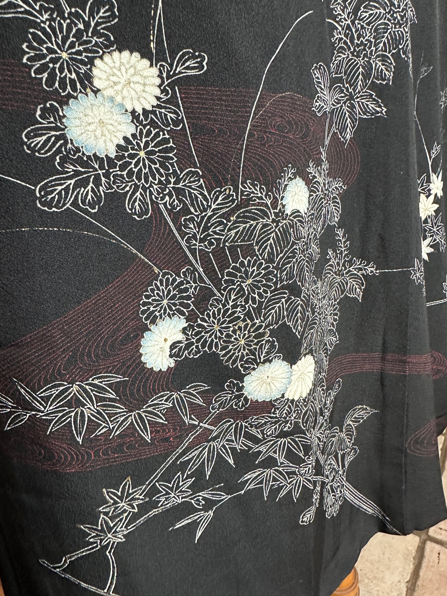 Haori kimono veste japonais en soie occasion