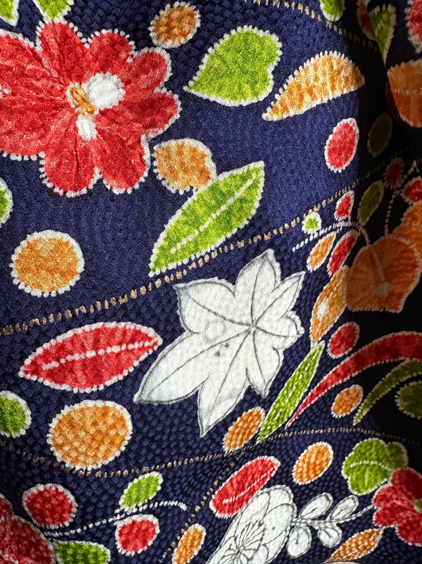 Foulard kimono japonais en soie