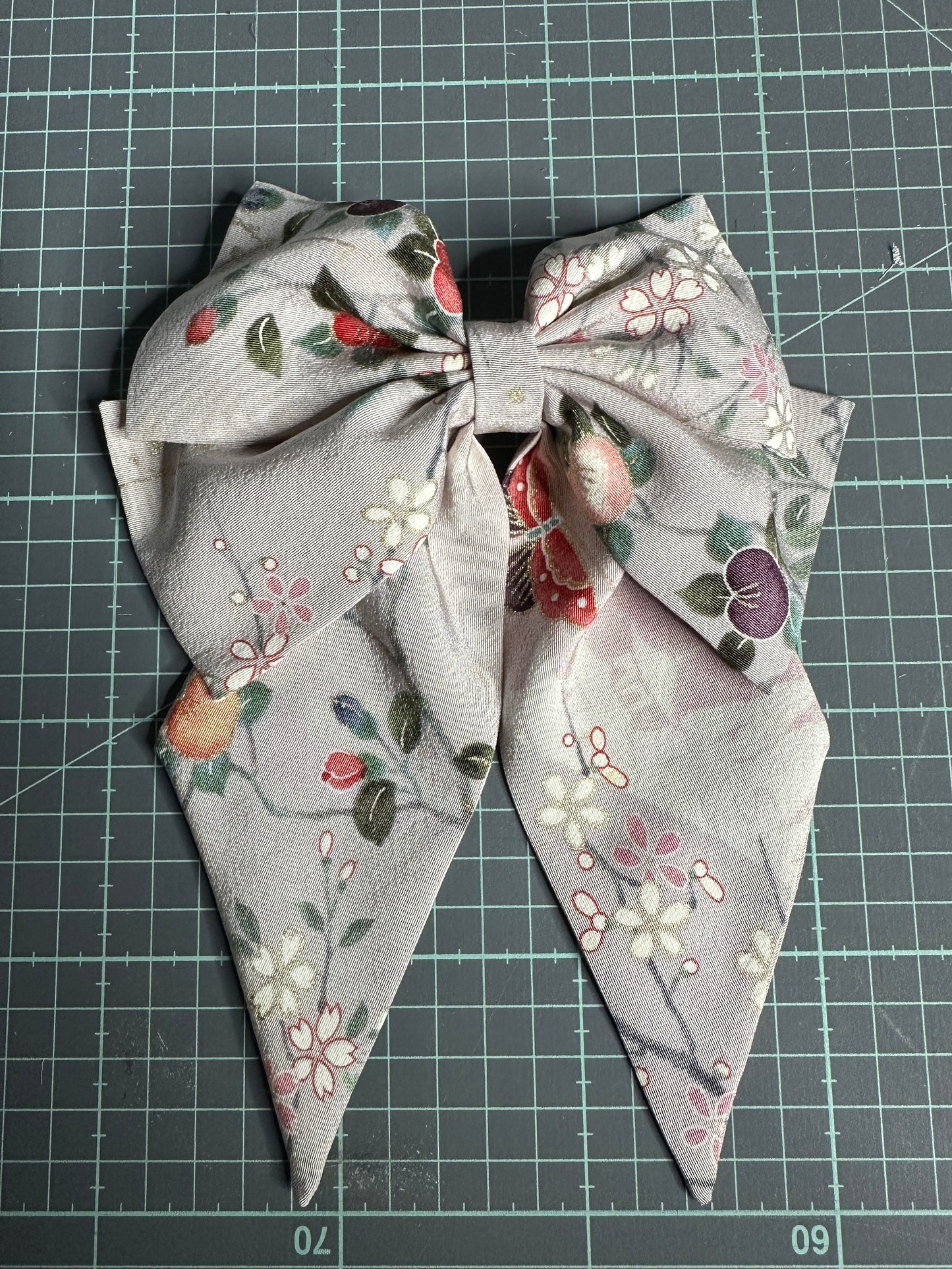 Barette pour les cheveux kimono japonais en soie