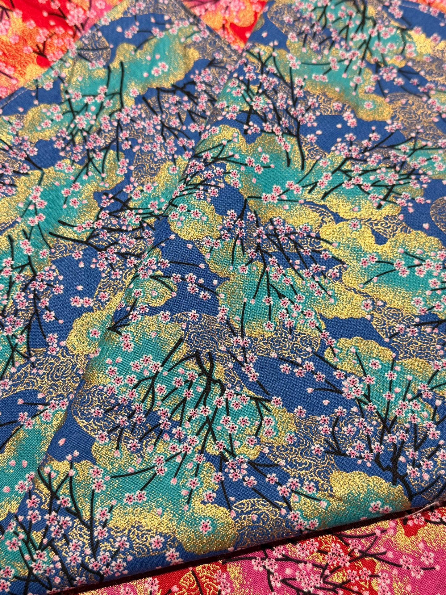 Furoshiki japonais en coton 47cmx47cm