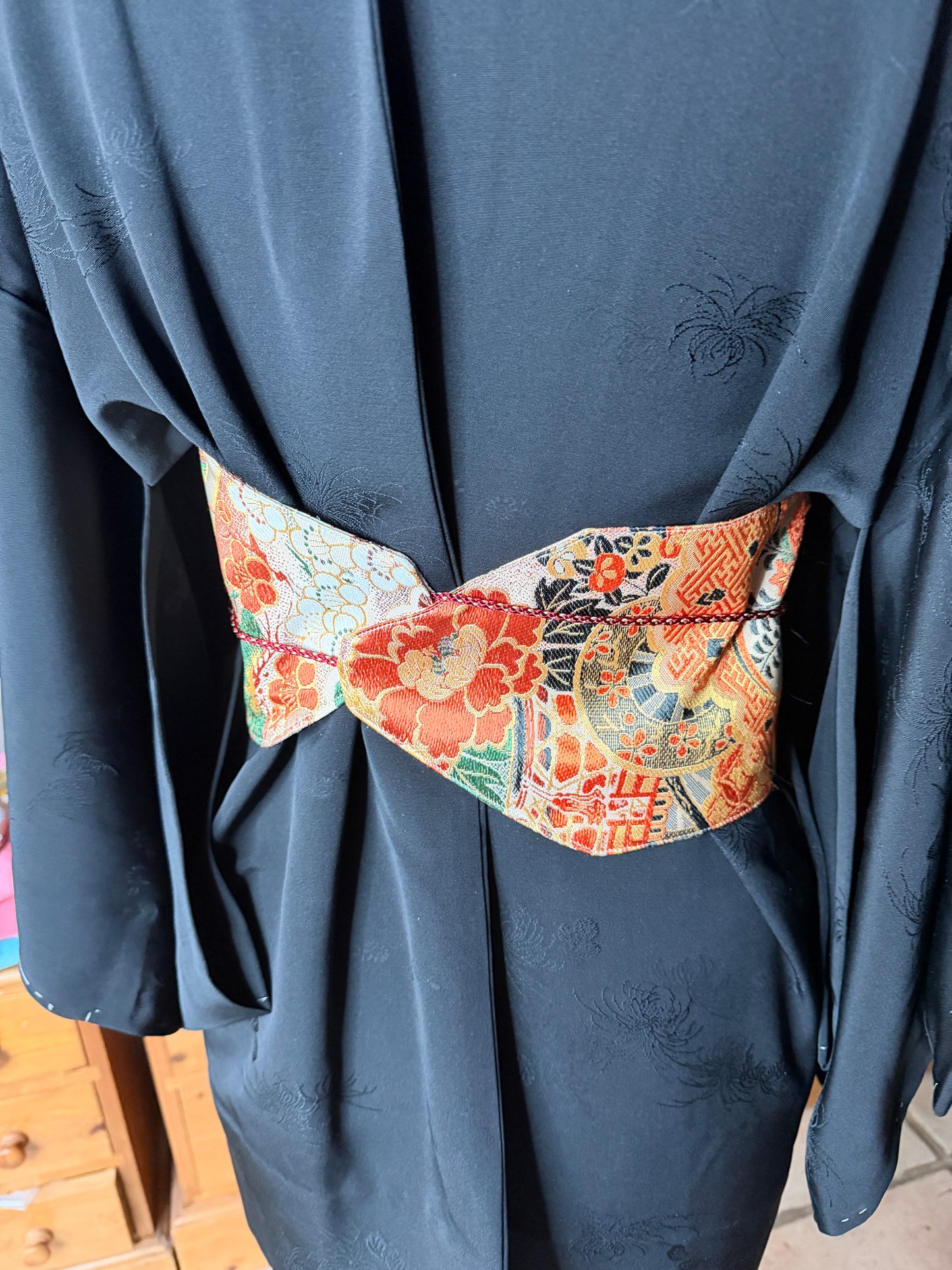 Ceinture Obi kimono japonais en soie