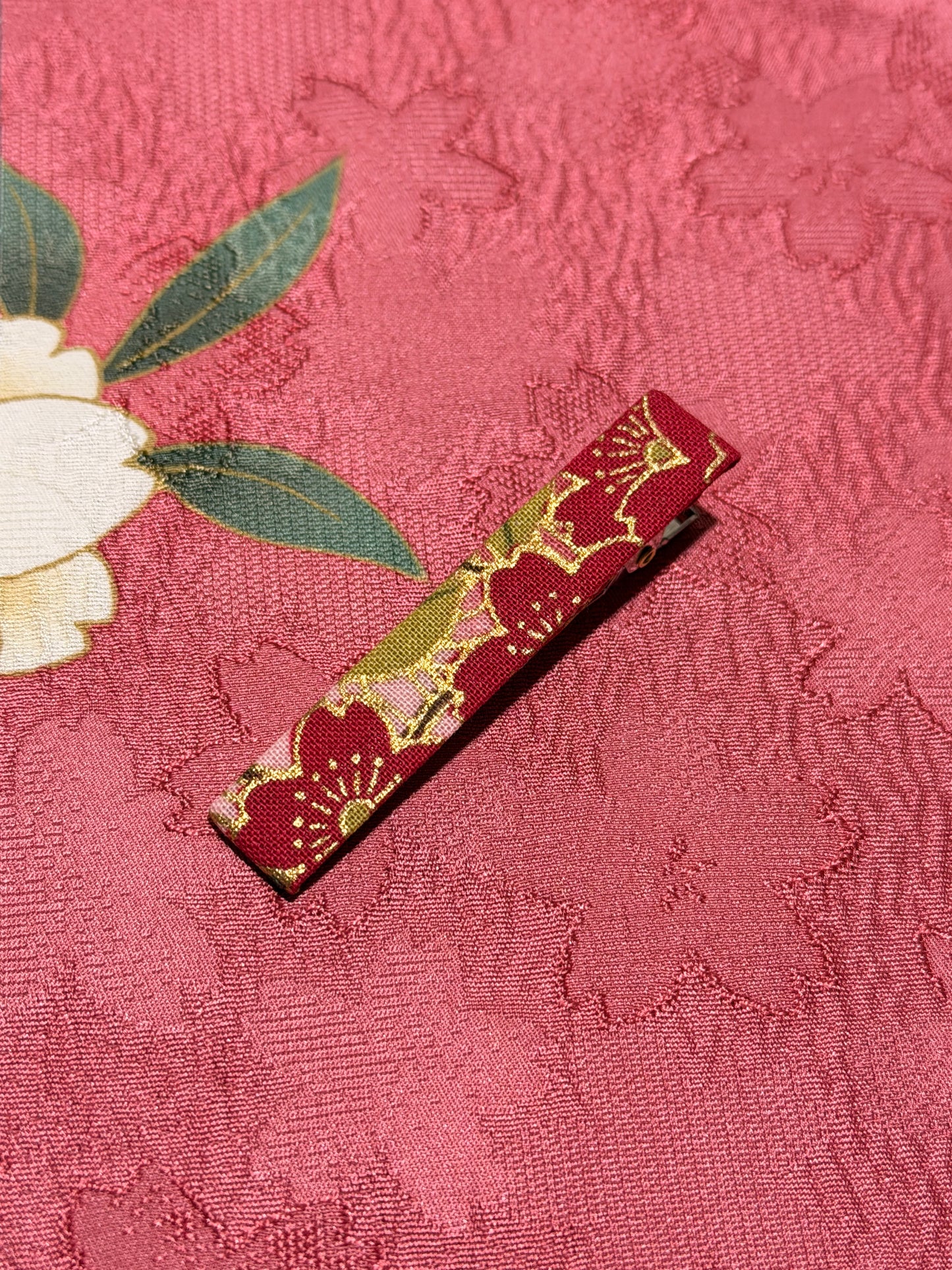 4 pinces pour les cheveux tissu japonais