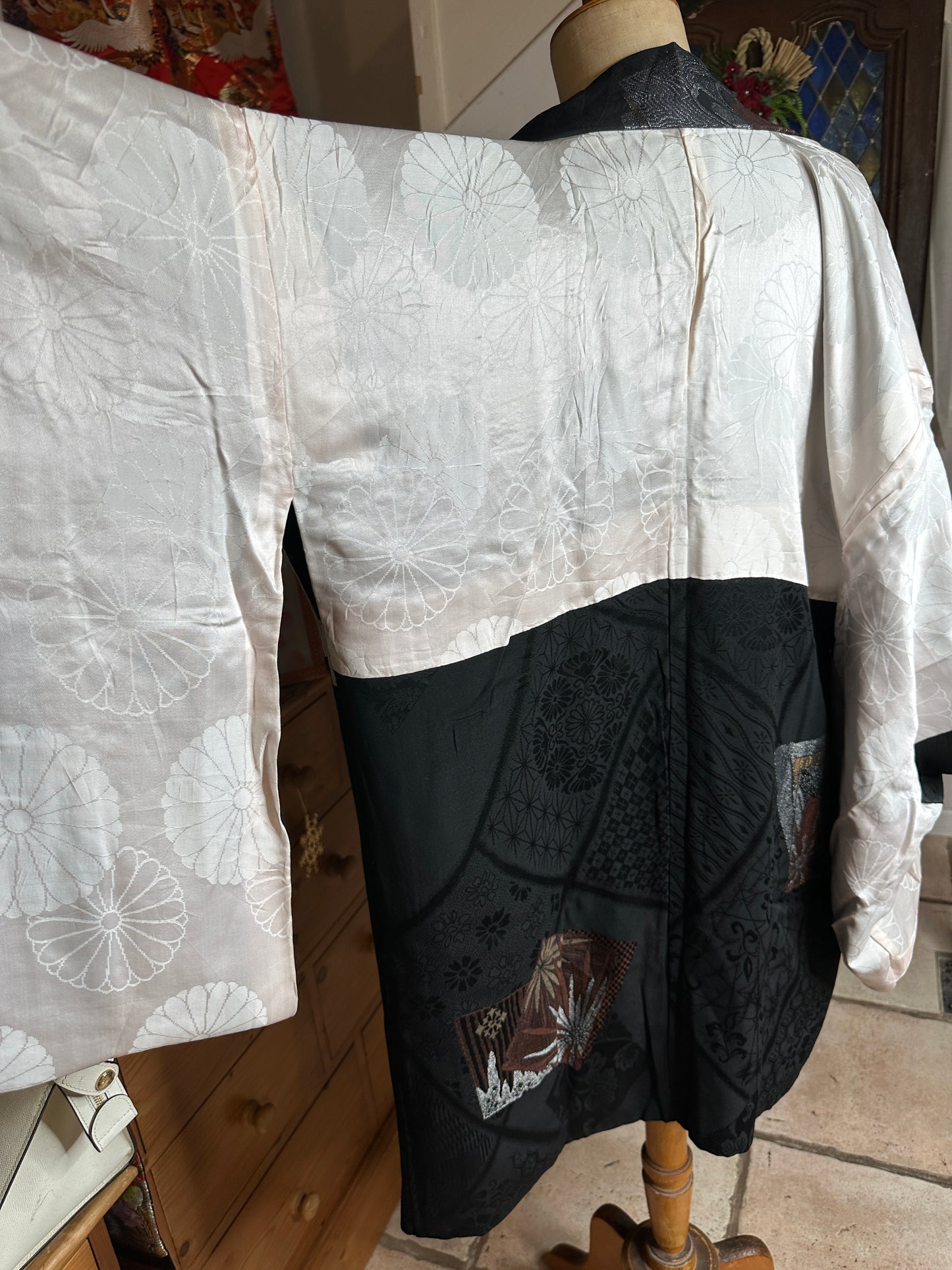 Haori veste kimono japonais Neuen soie