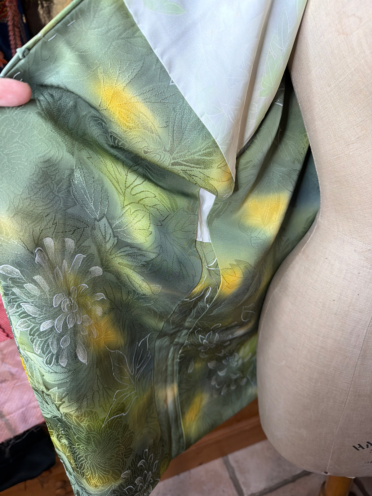 Haori veste de kimono japonais en soie  Neuf