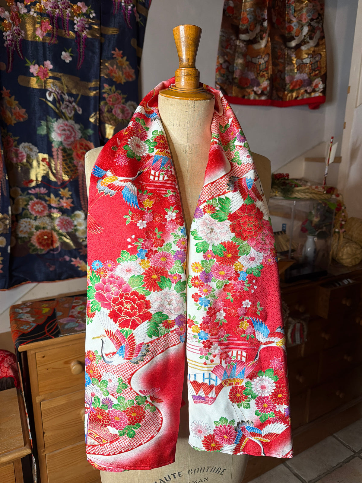 Top tunique 3 en 1 kimono japonais enfant en soie
