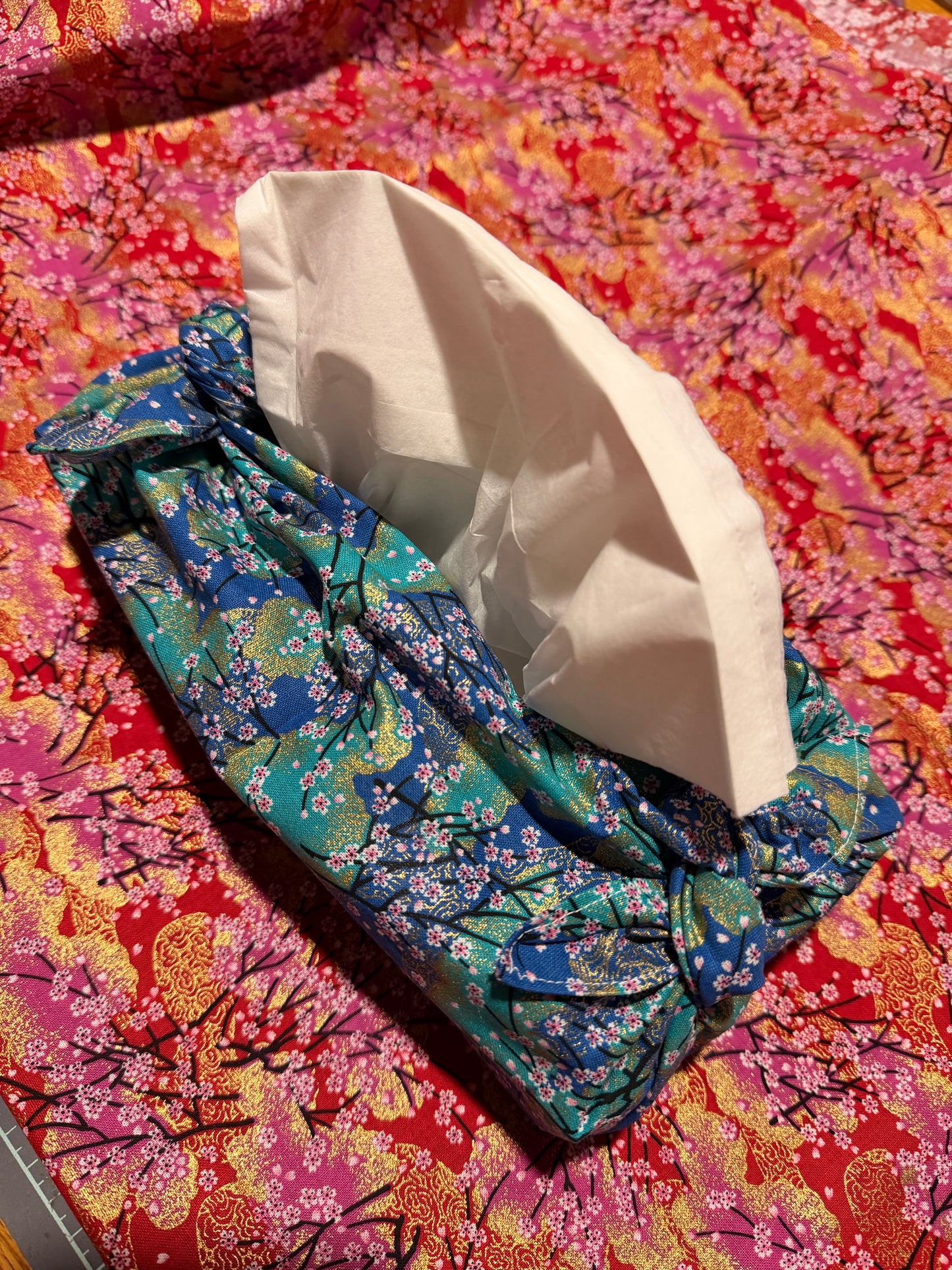 Furoshiki japonais en coton 47cmx47cm