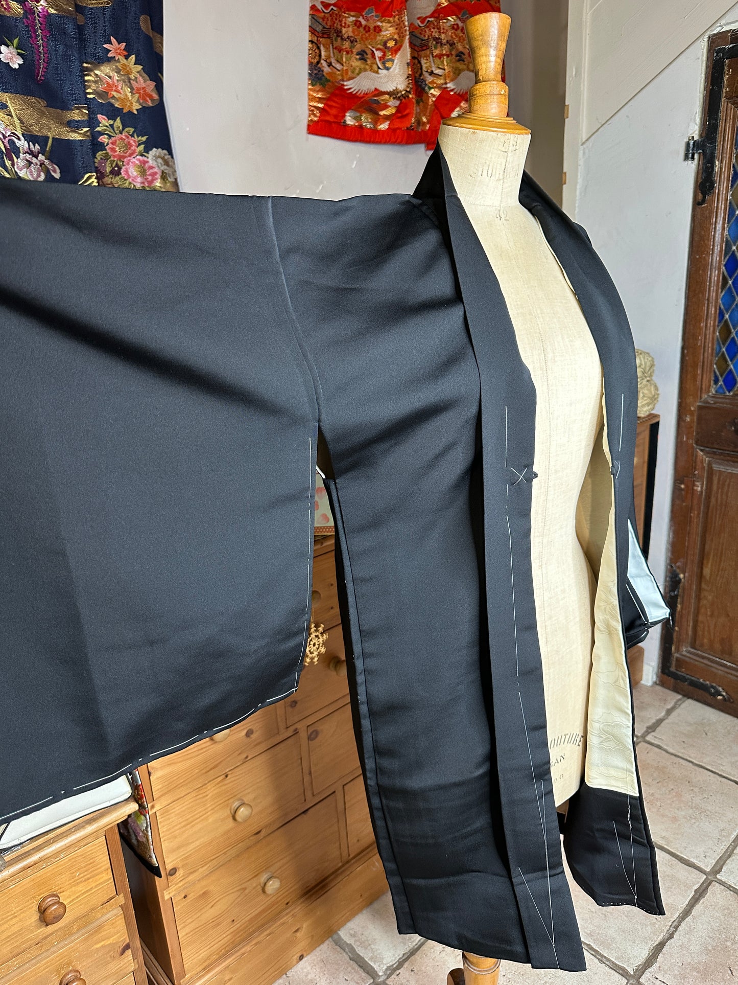 Haori veste kimono japonais Neuf