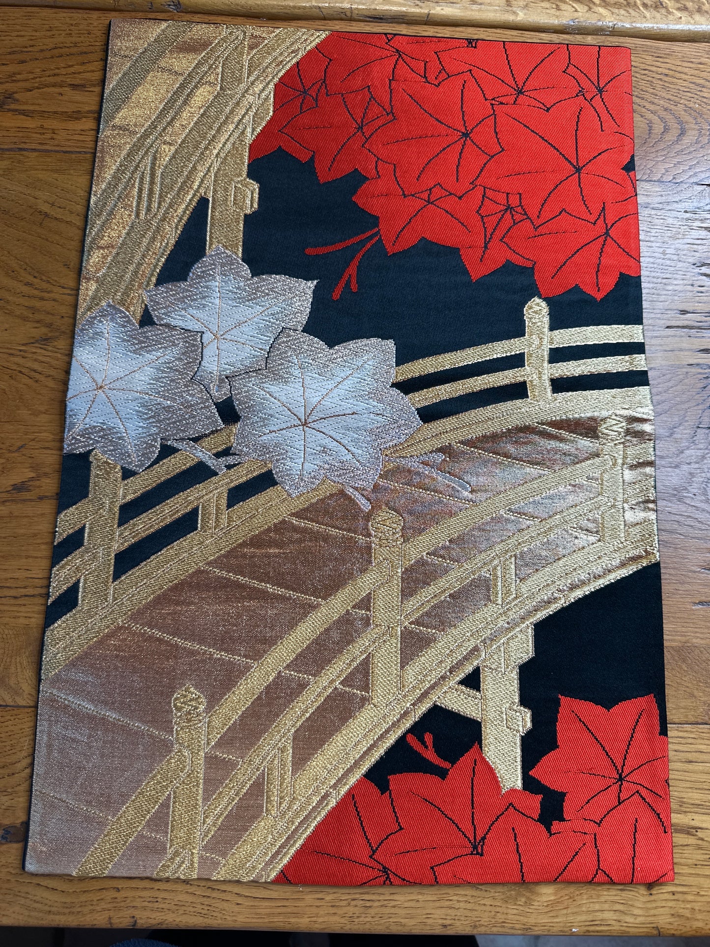 Set de table Obi japonais en soie Neu