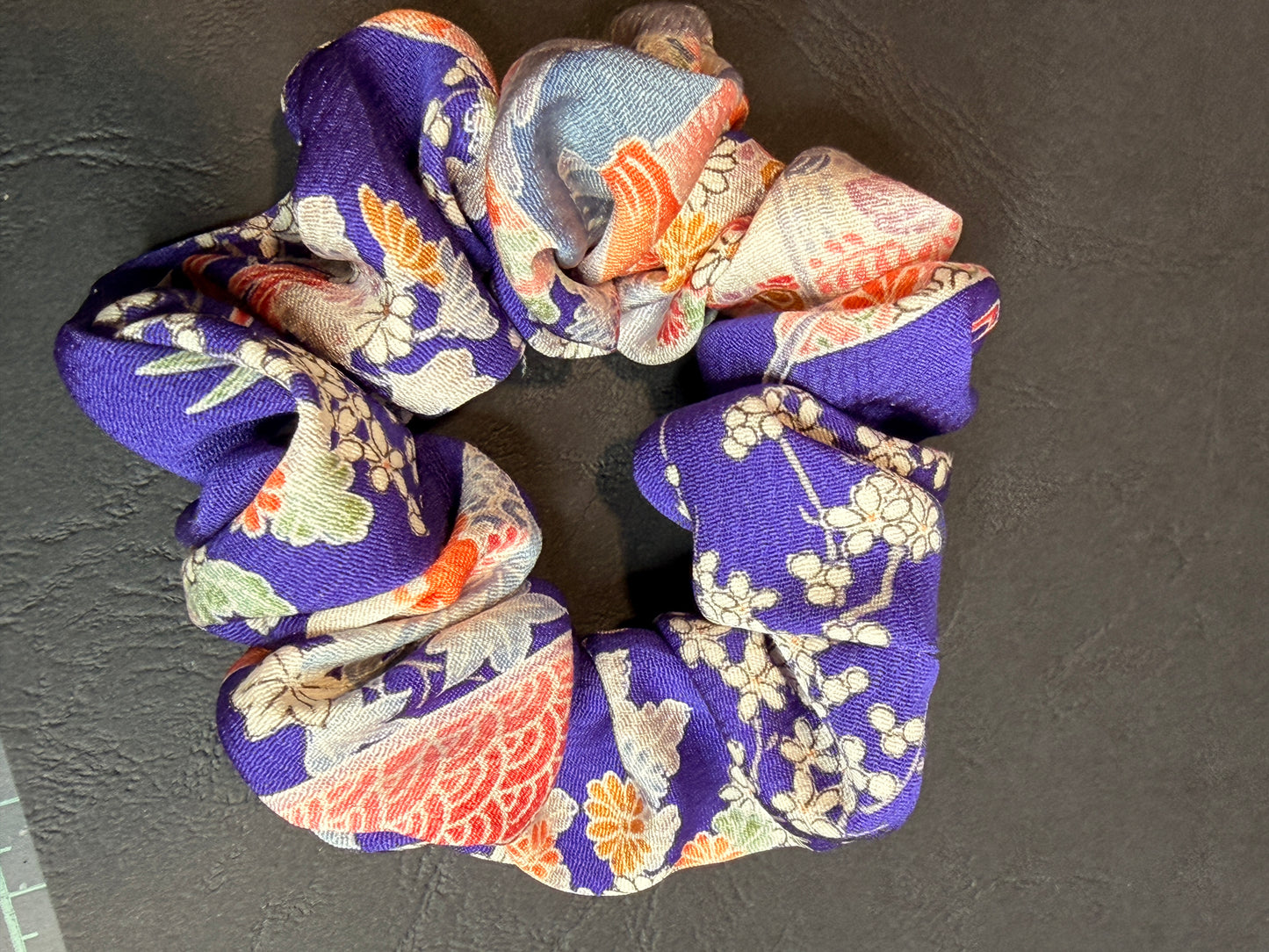 Lot de 3 chouchous kimono japonais en soie