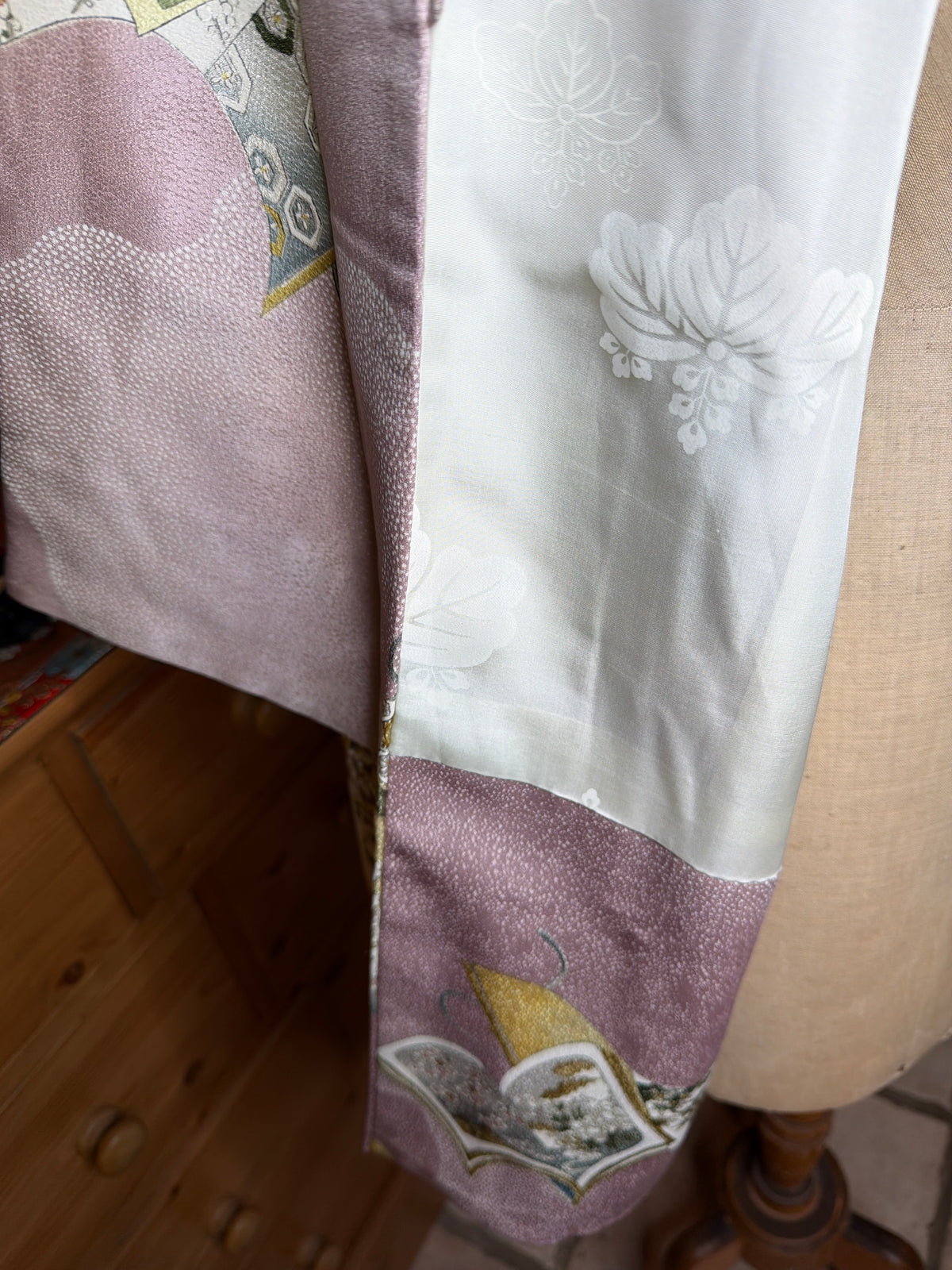 Haori veste de kimono japonais en soie